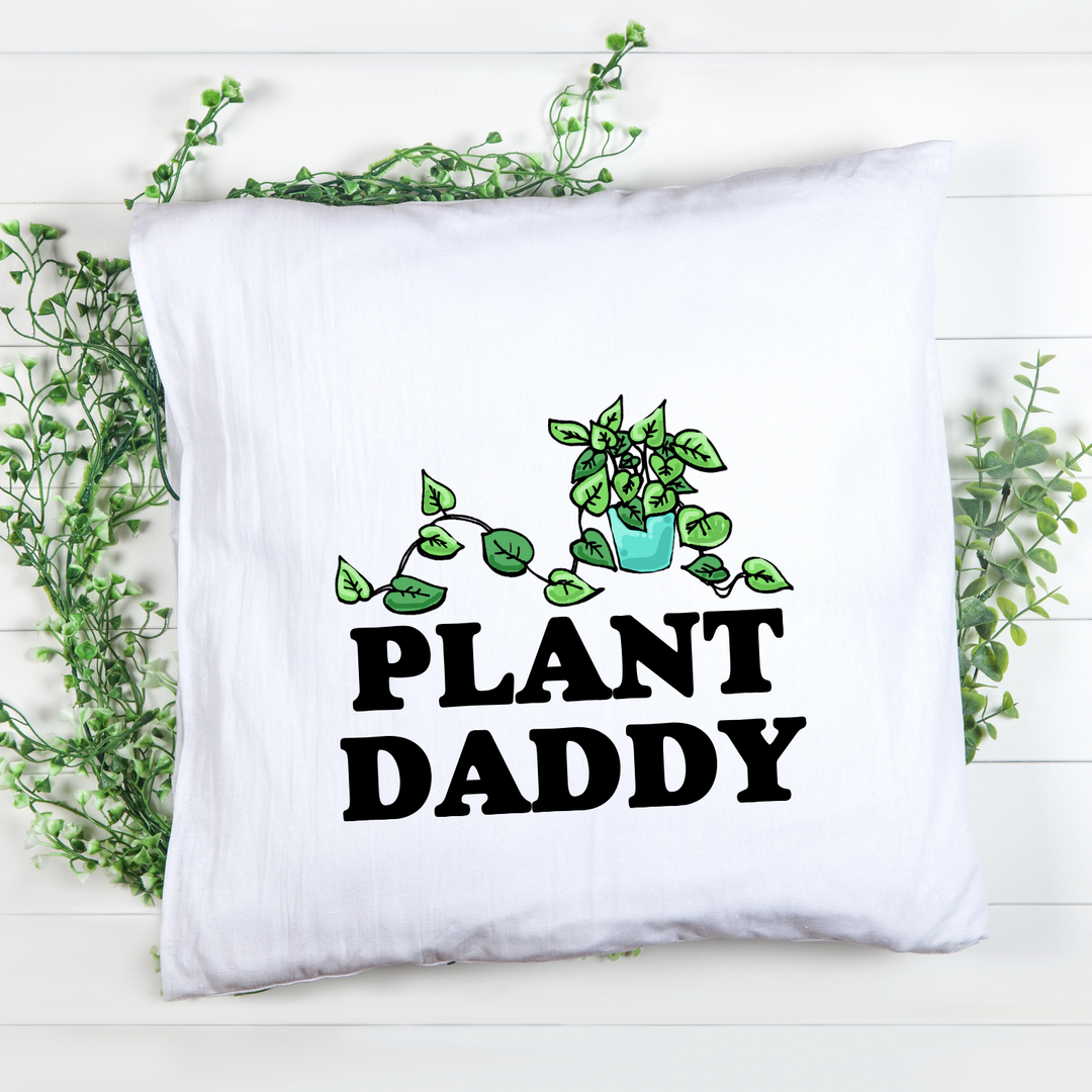 Plant Daddy Throw Pillow