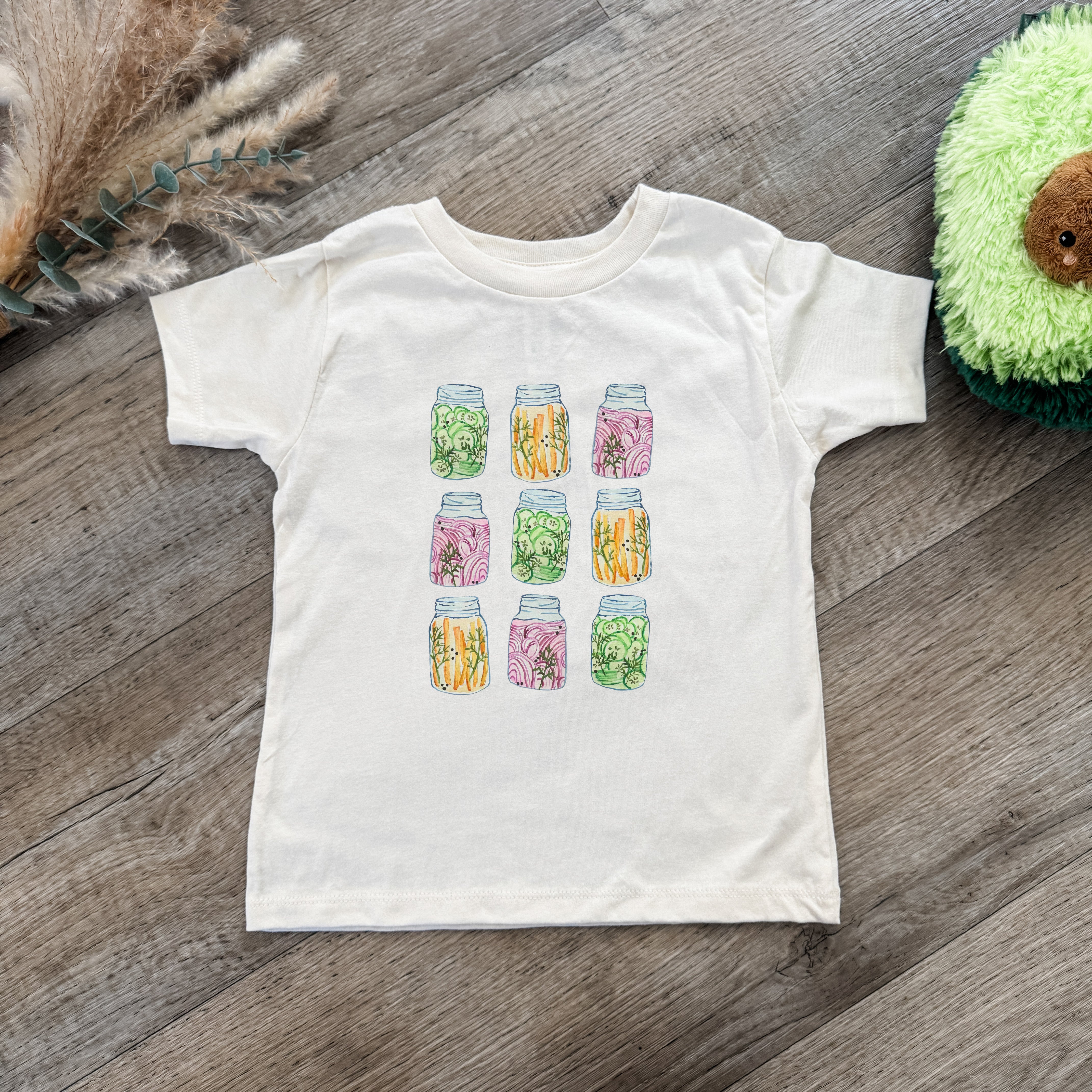 Pickling Jars - Toddler Tee - Oatmeal