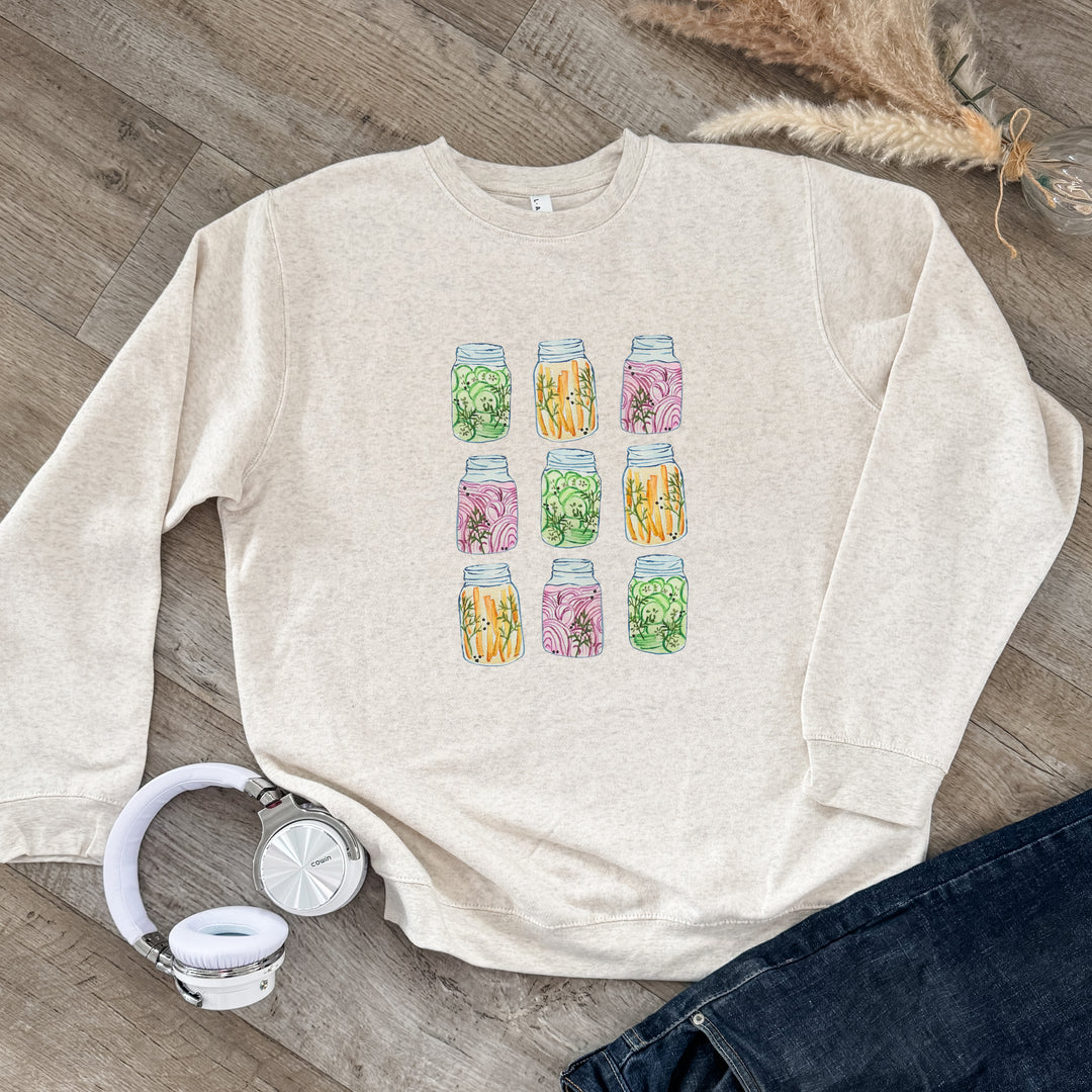 Pickling Jars - Unisex Sweatshirt - Oatmeal