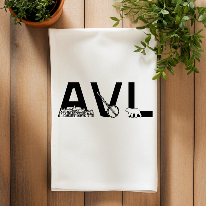 AVL (Asheville) Kitchen Towel