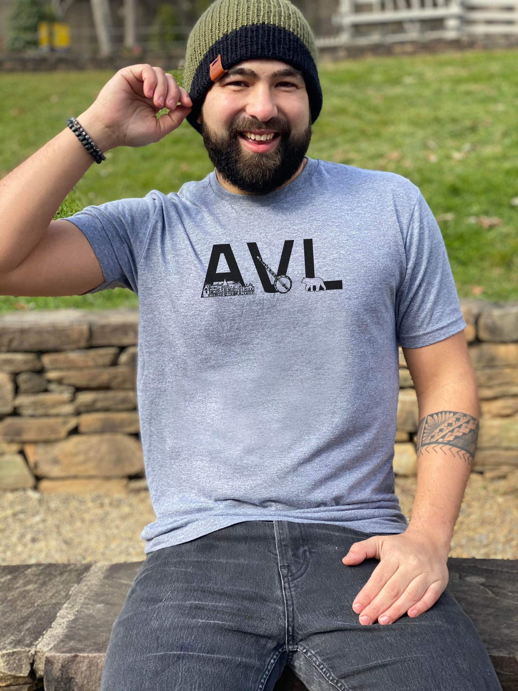 AVL (Asheville) - Men's / Unisex Tee