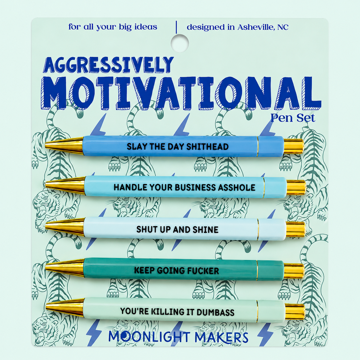 Aggressively Motivational - Pen Set