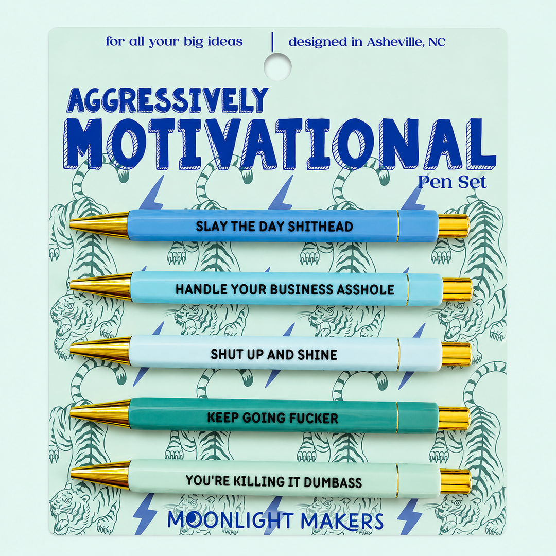 Aggressively Motivational - Pen Set