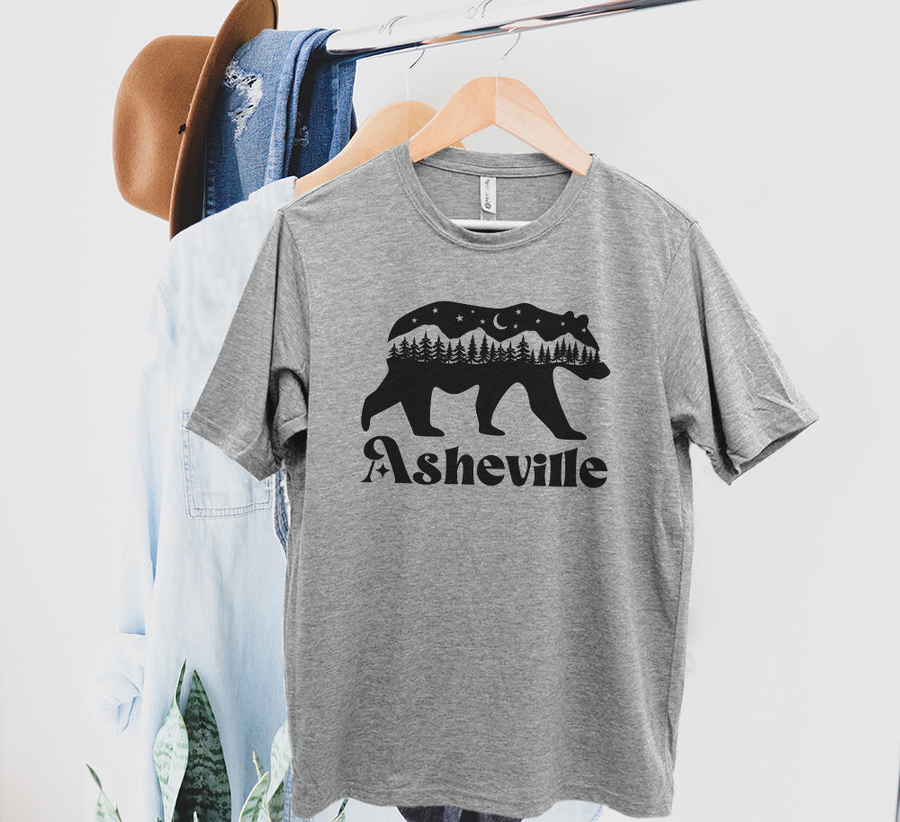 Asheville Bear - Men's / Unisex Tee