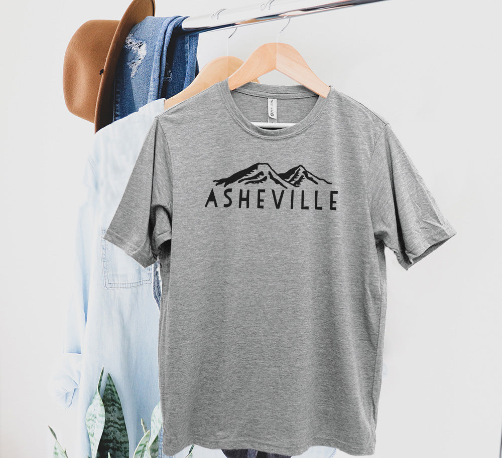 Asheville NC Mountains - Men's / Unisex Tee
