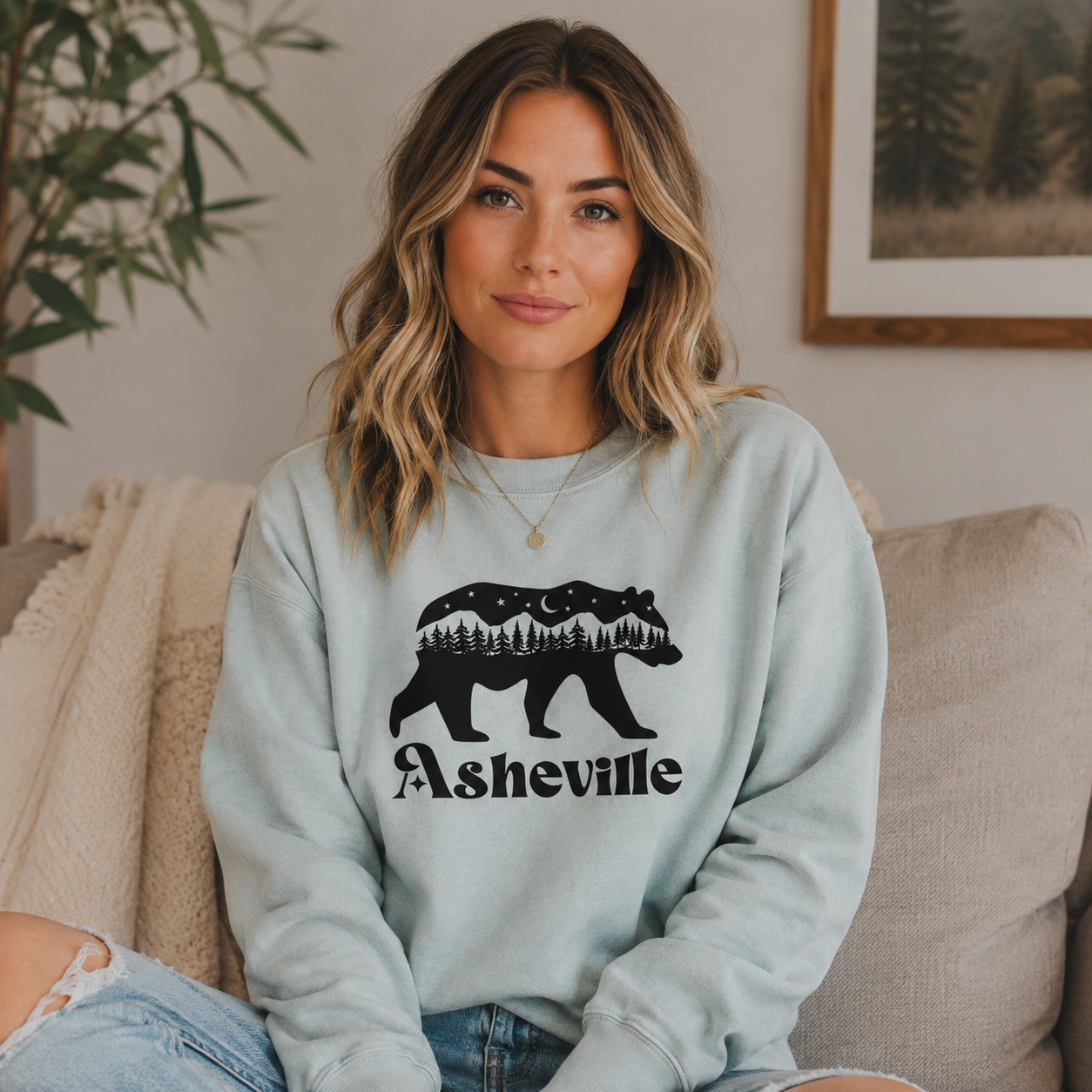 Asheville Bear - Unisex Sweatshirt