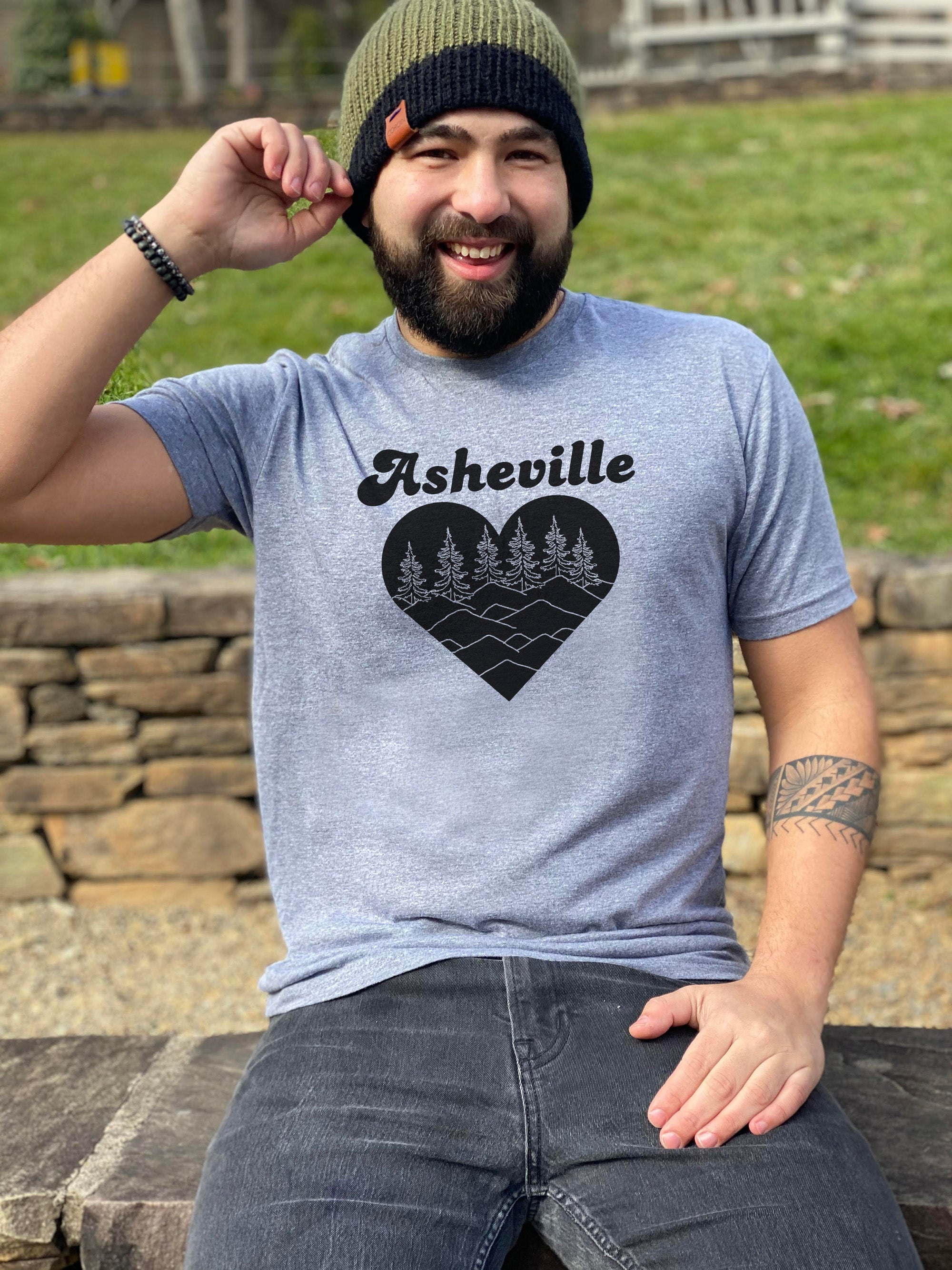 Asheville Heart - Men's / Unisex Tee
