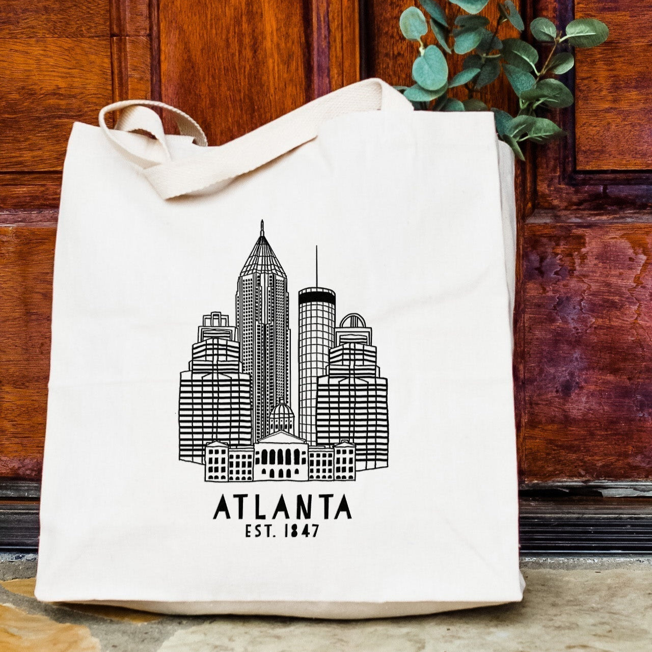 Atlanta Skyline - Tote Bag - MoonlightMakers