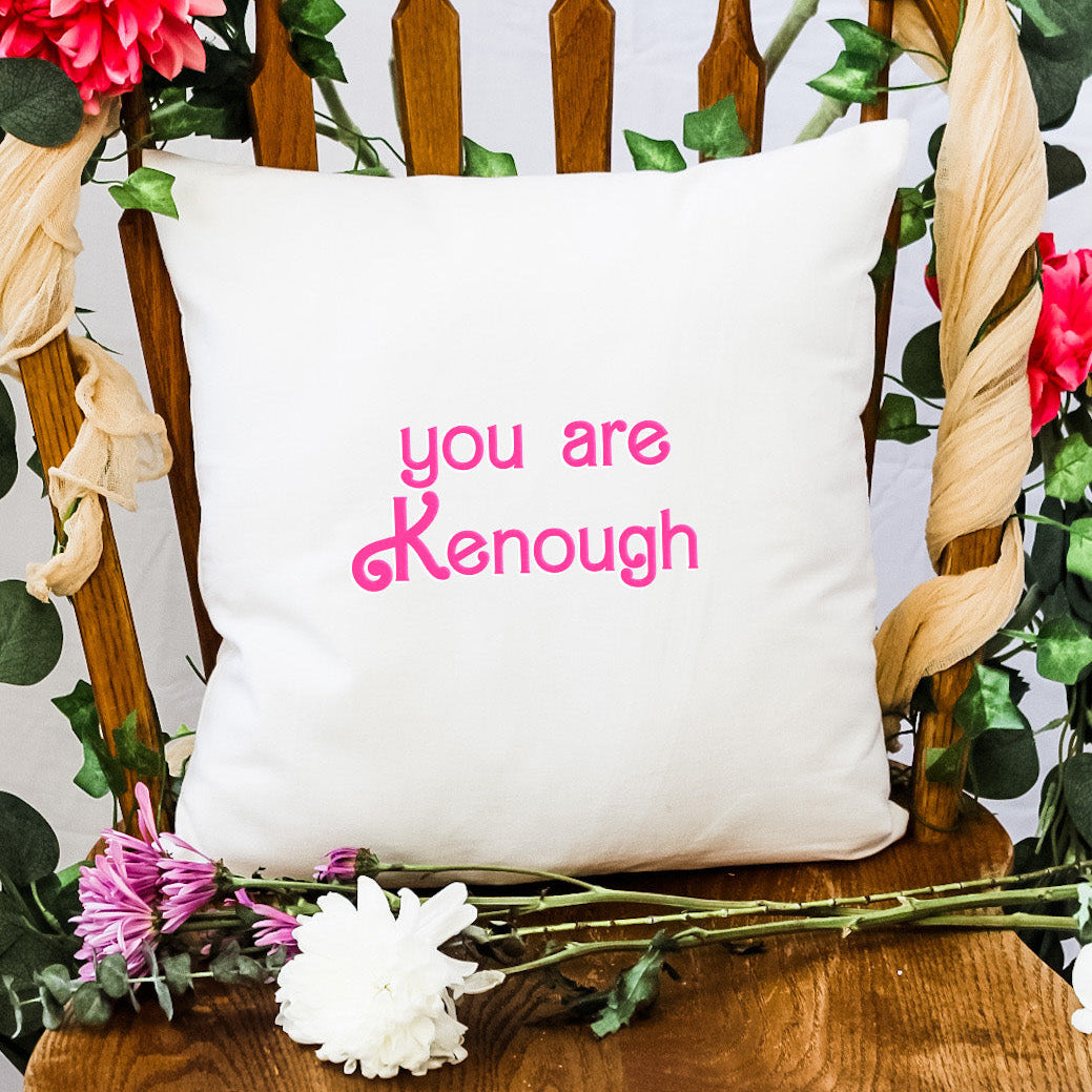 SALE You Are Kenough Throw Pillow