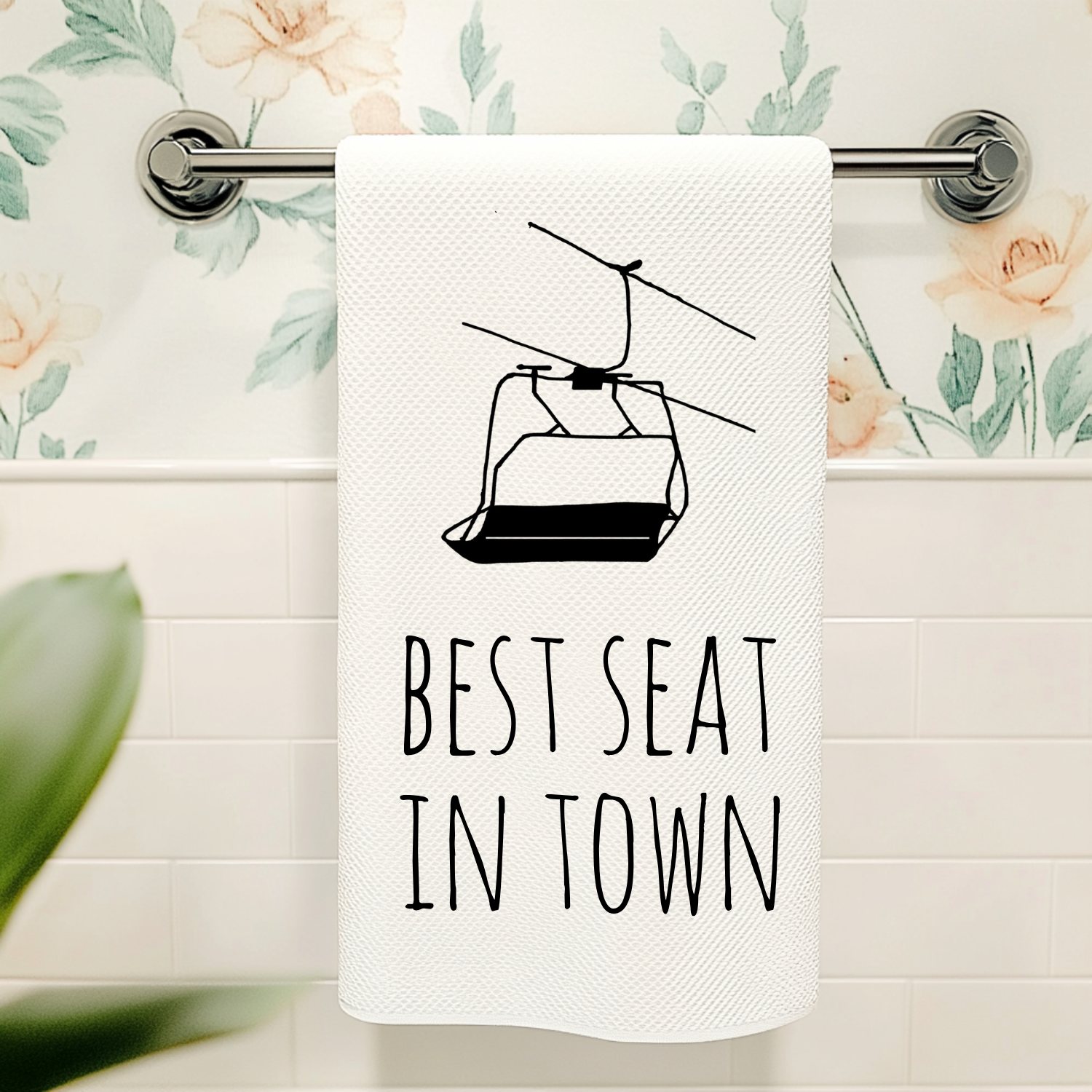 Best Seat in Town Kitchen Towel
