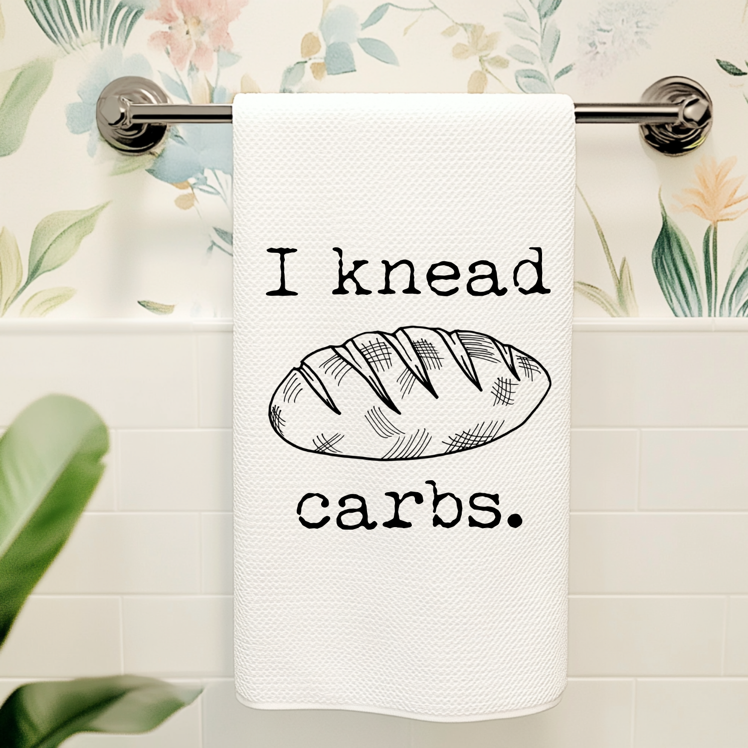 I Knead Carbs Kitchen Towel