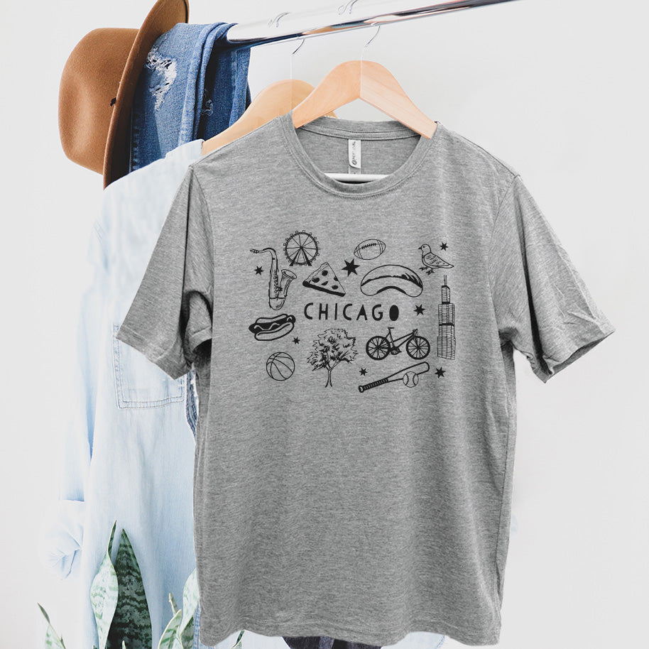 Chicago Collage - Men's / Unisex Tee