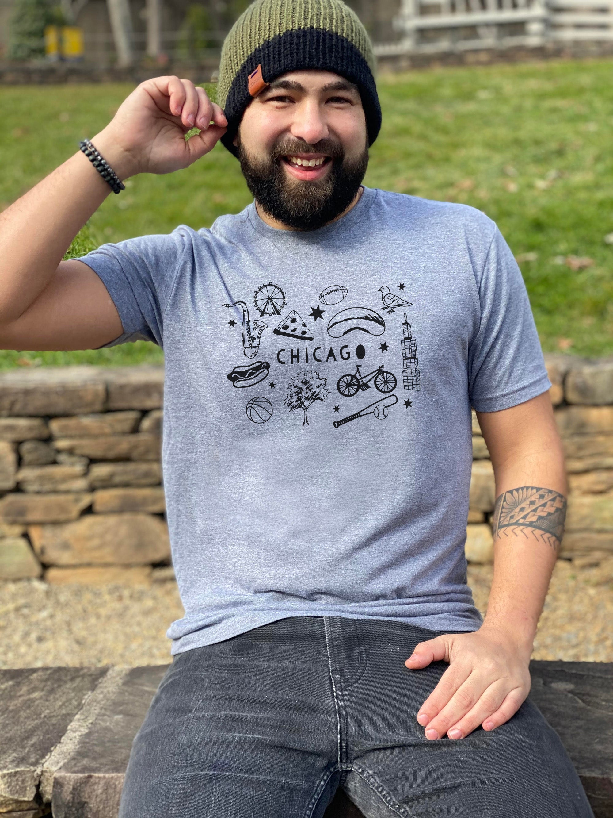 Chicago Collage - Men's / Unisex Tee