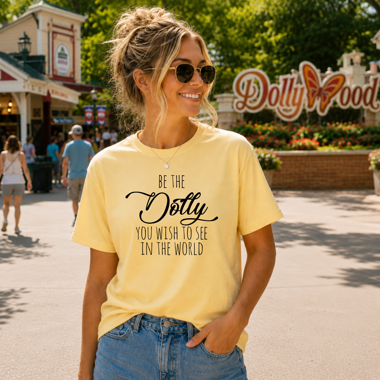 Be The Dolly You Wish To See In The World Comfort Colors® T-Shirt