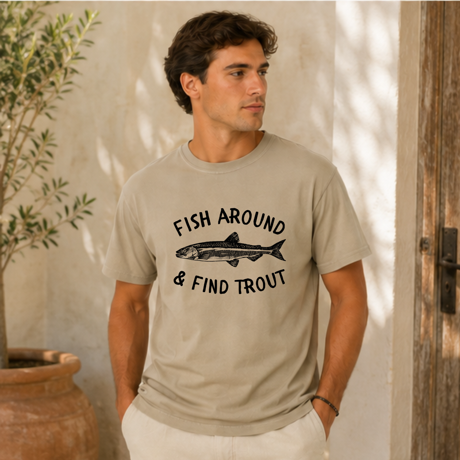 Fish Around & Find Trout Comfort Colors® T-Shirt