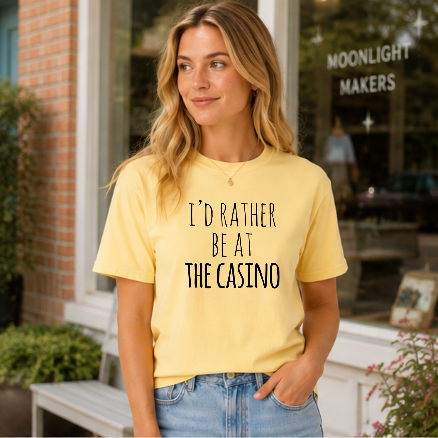 I'd Rather Be At The Casino Comfort Colors® T-Shirt
