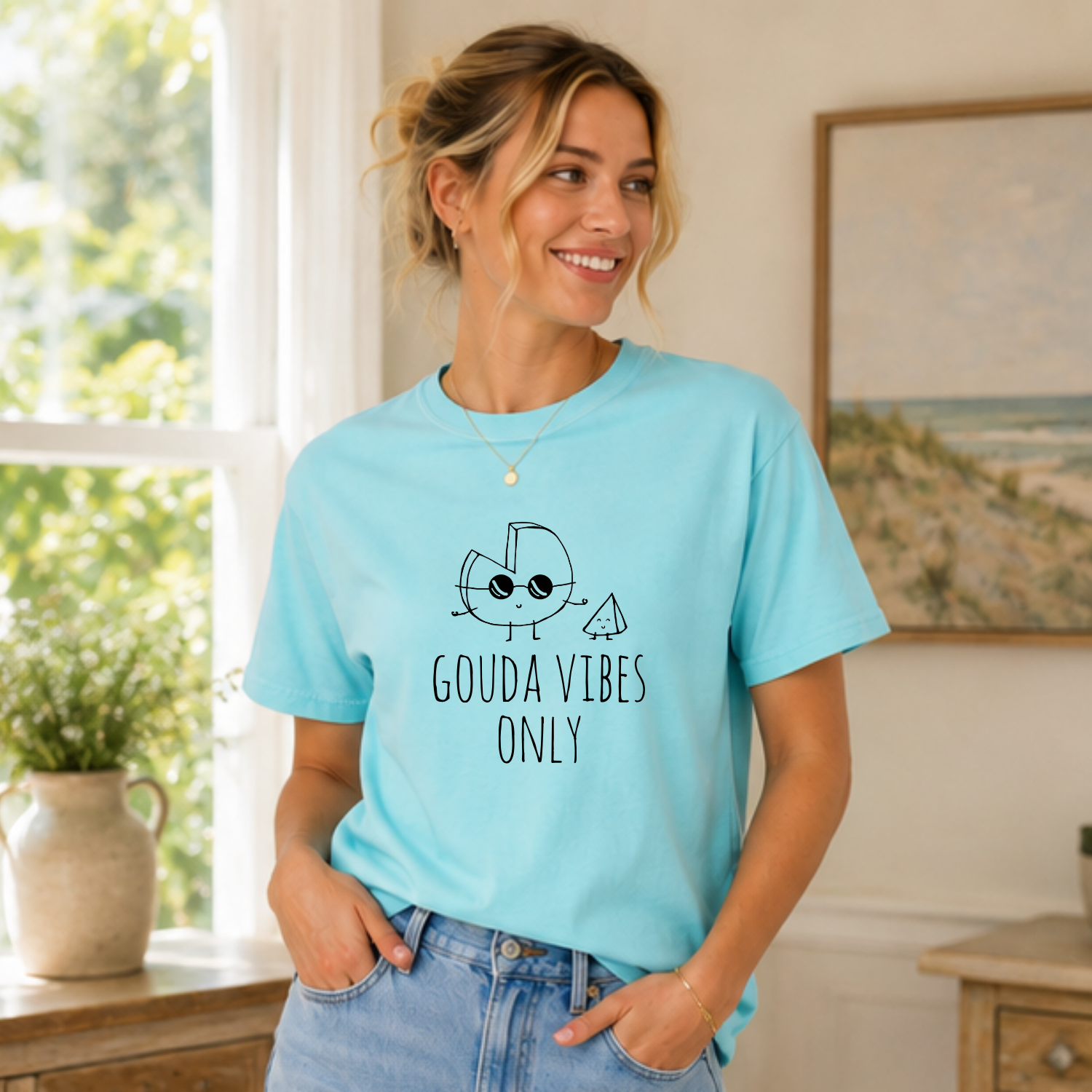 Gouda Vibes Only Comfort Colors® T-Shirt