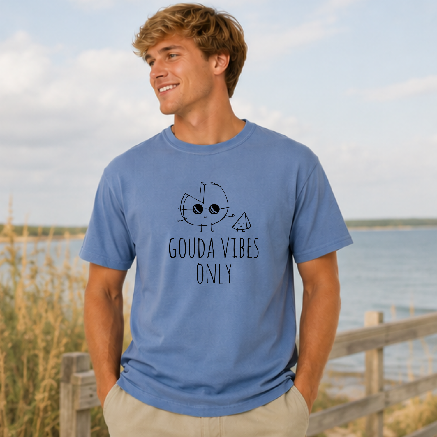 Gouda Vibes Only Comfort Colors® T-Shirt