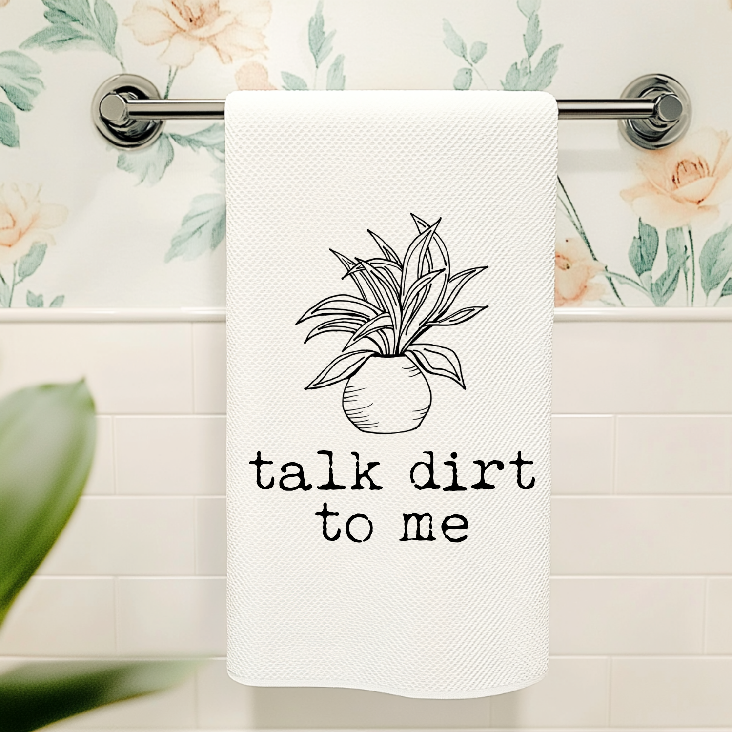 Talk Dirt To Me Kitchen Towel - MoonlightMakers