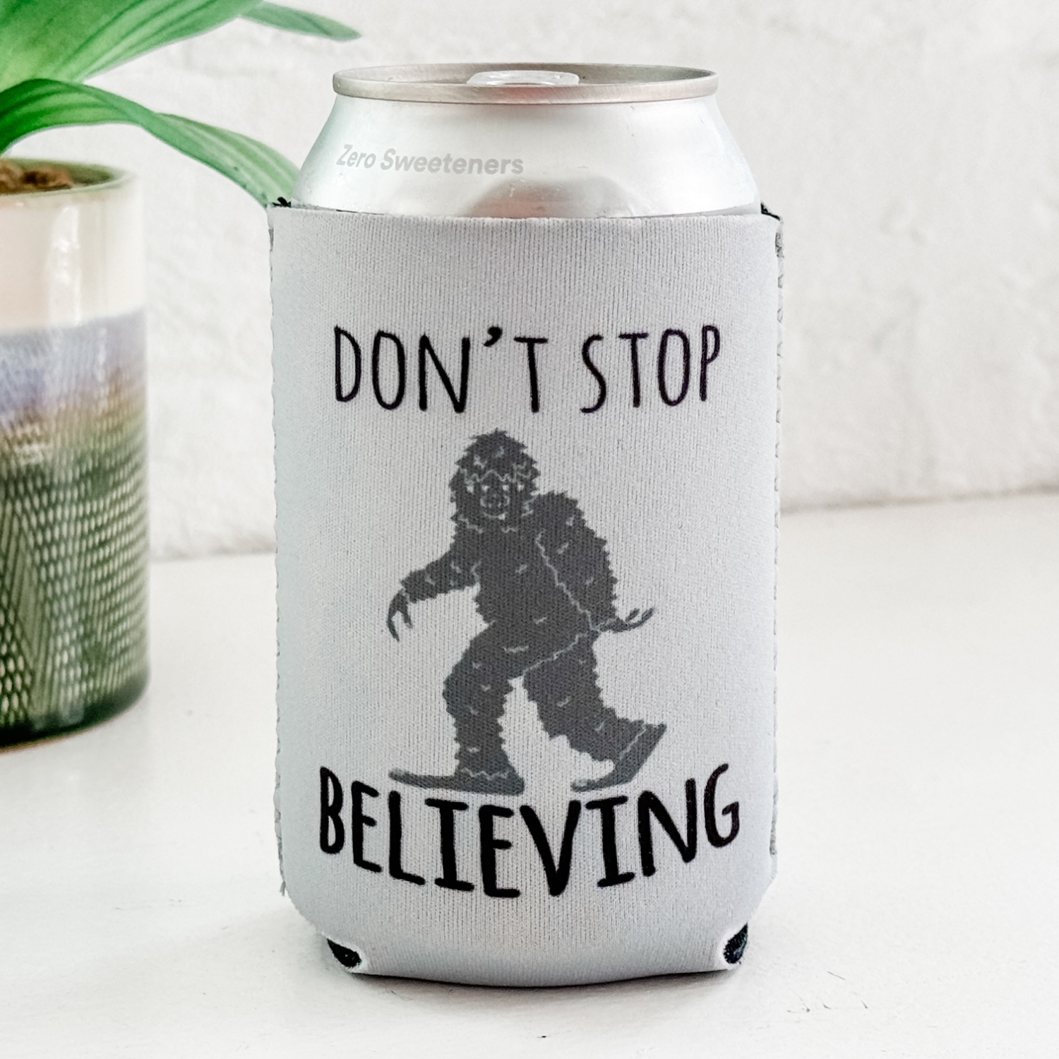 Don't Stop Believing - Koozie (Sasquatch)