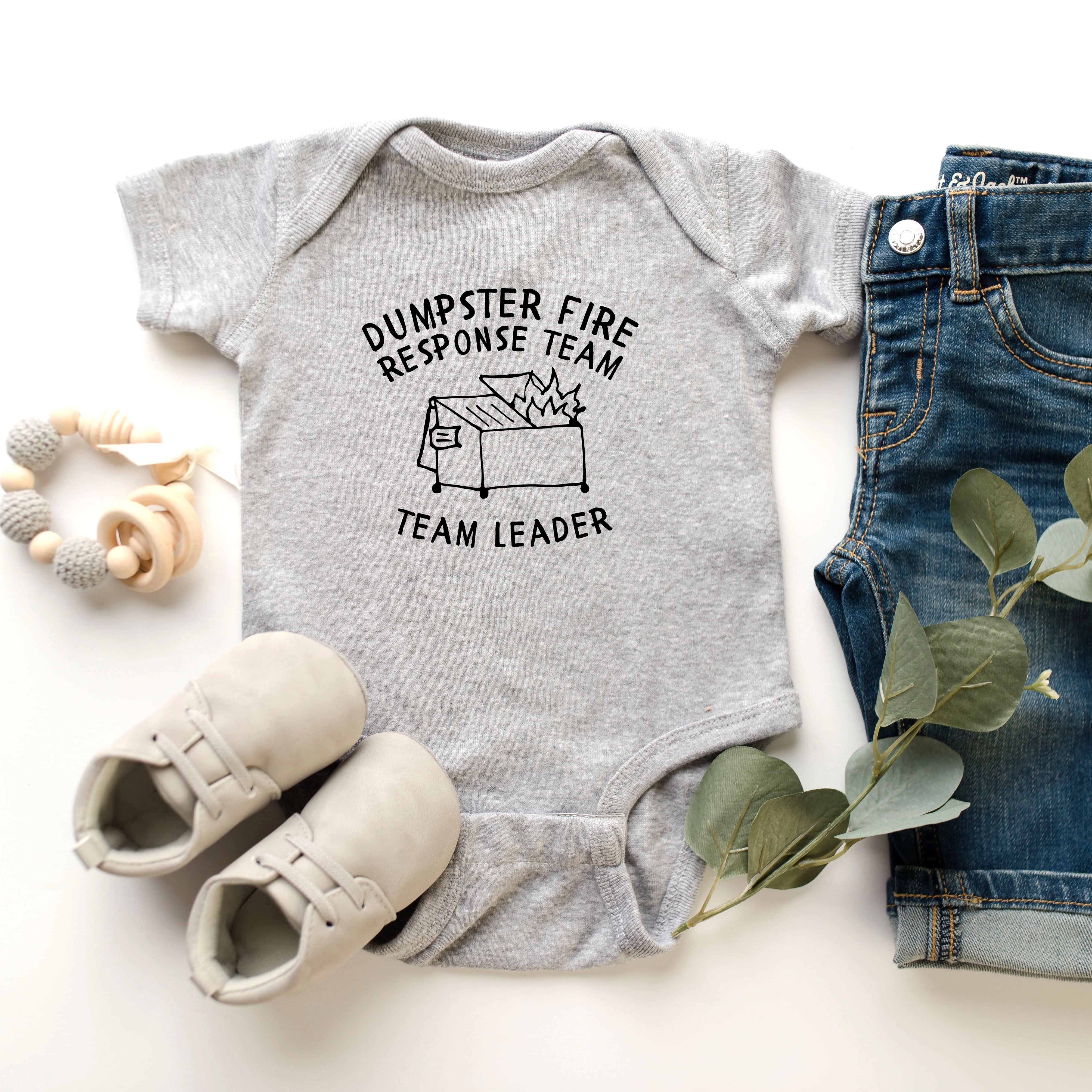 Dumpster Fire Response Team - Onesie