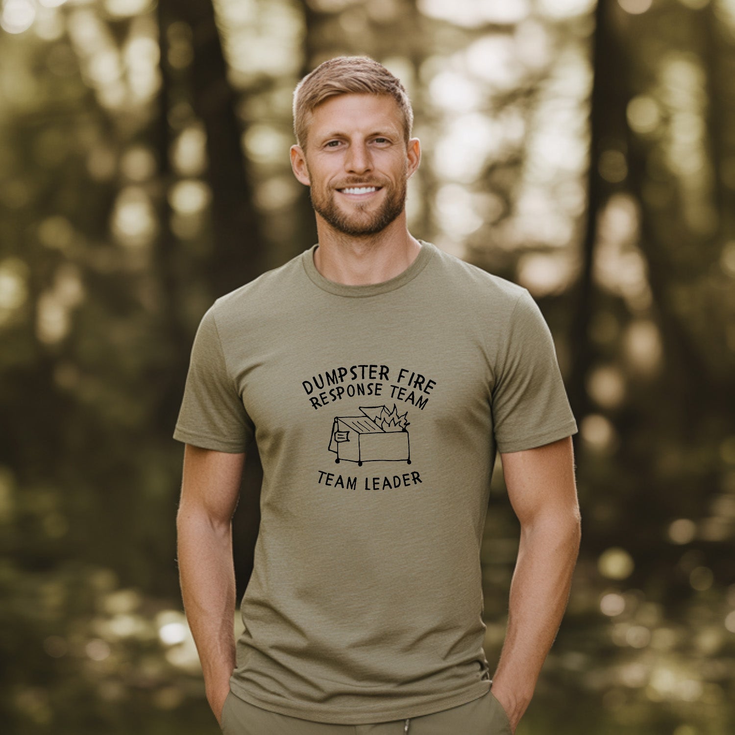 Dumpster Fire Response Team - Men's / Unisex Tee