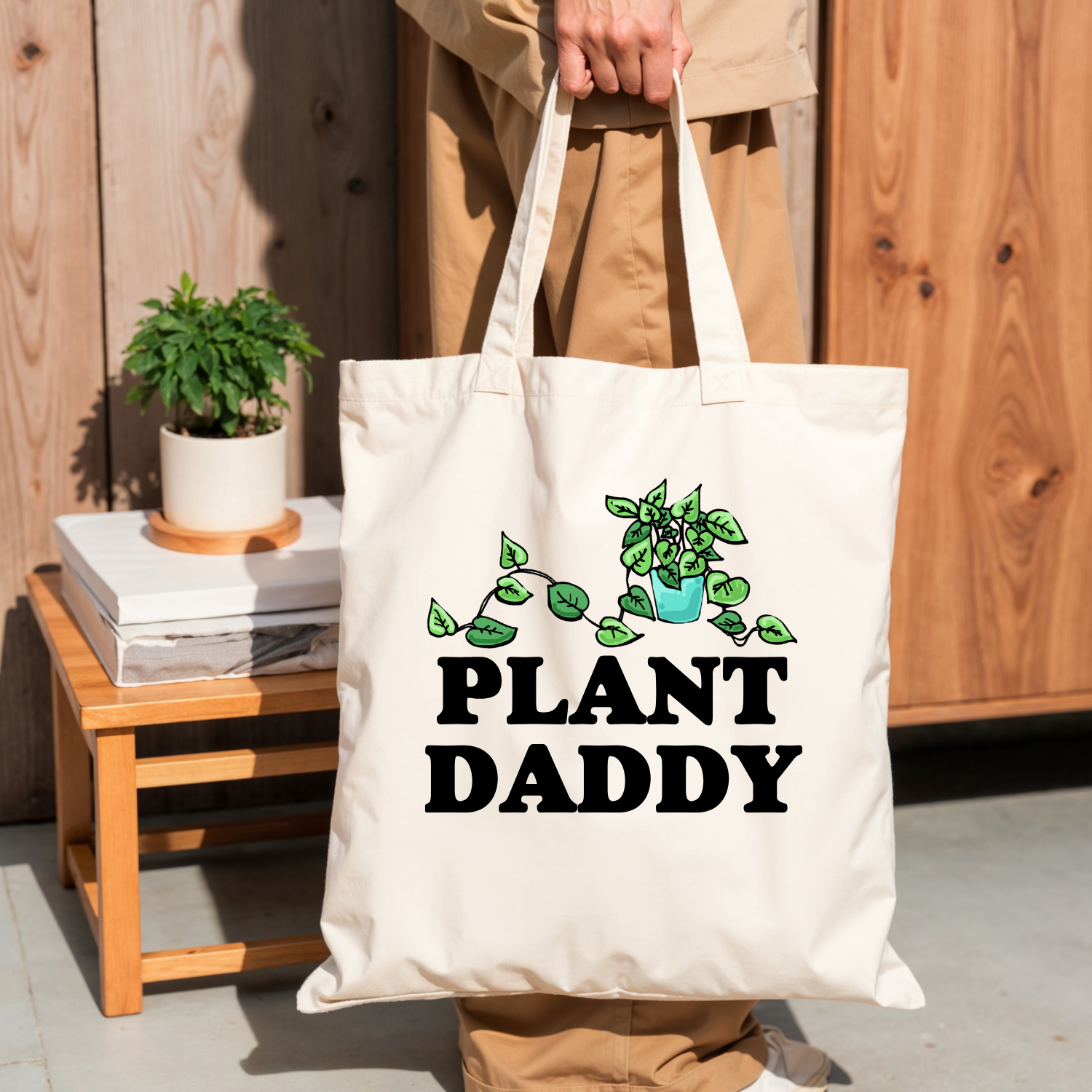 Plant Daddy Tote Bag