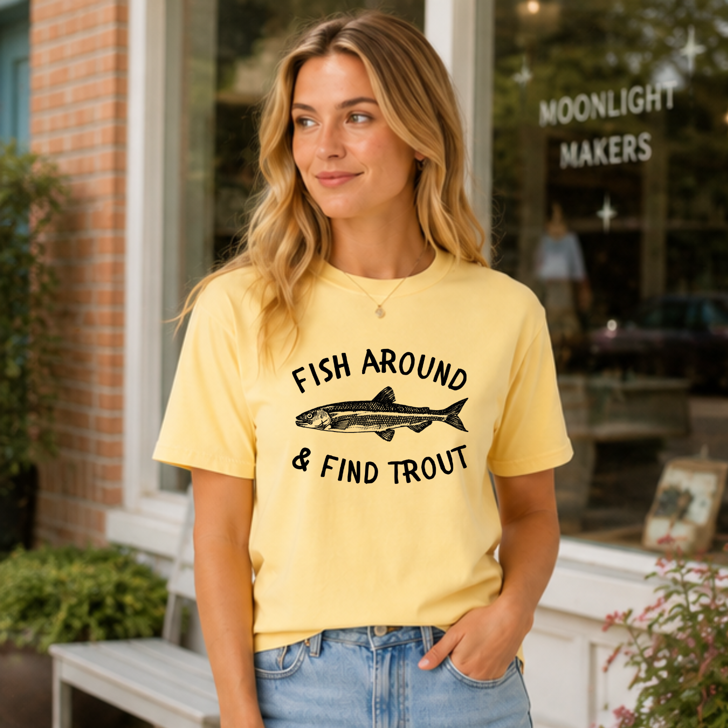 Fish Around & Find Trout Comfort Colors® T-Shirt