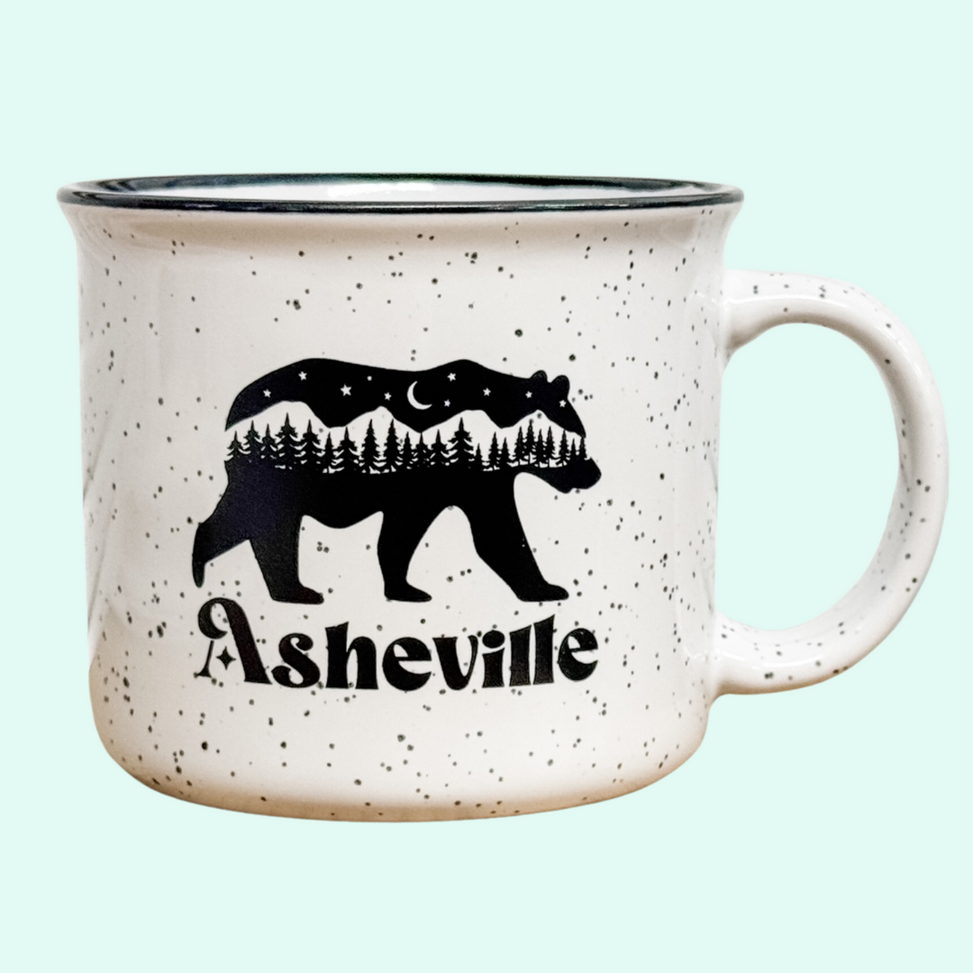 Asheville Bear Campfire Mug