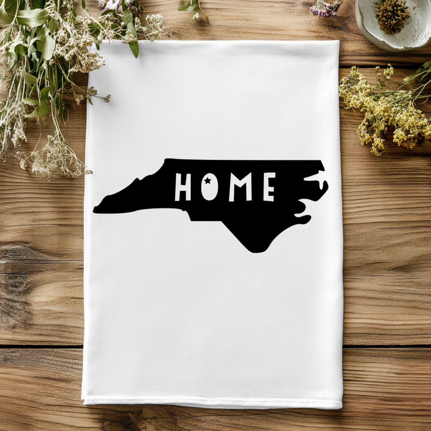 Home, North Carolina State Kitchen Towel