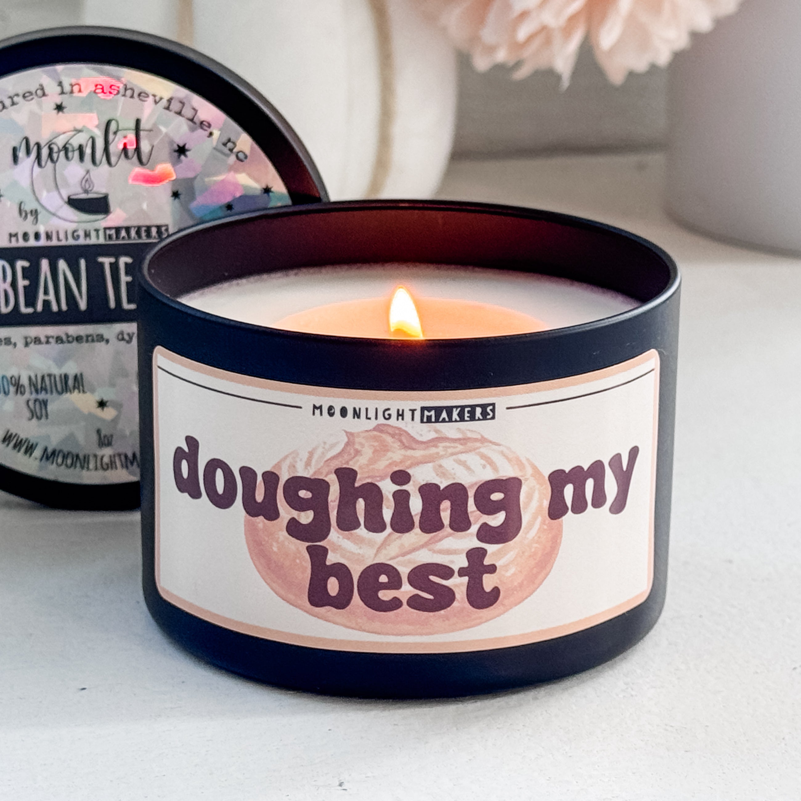 Doughing My Best - 8oz 100% Natural Soy Wax Candle - MoonlightMakers