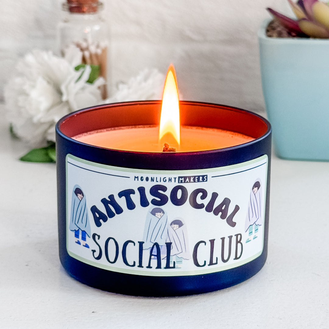 Anti-Social Social Club - 8oz Candle - 100% Natural Soy Wax