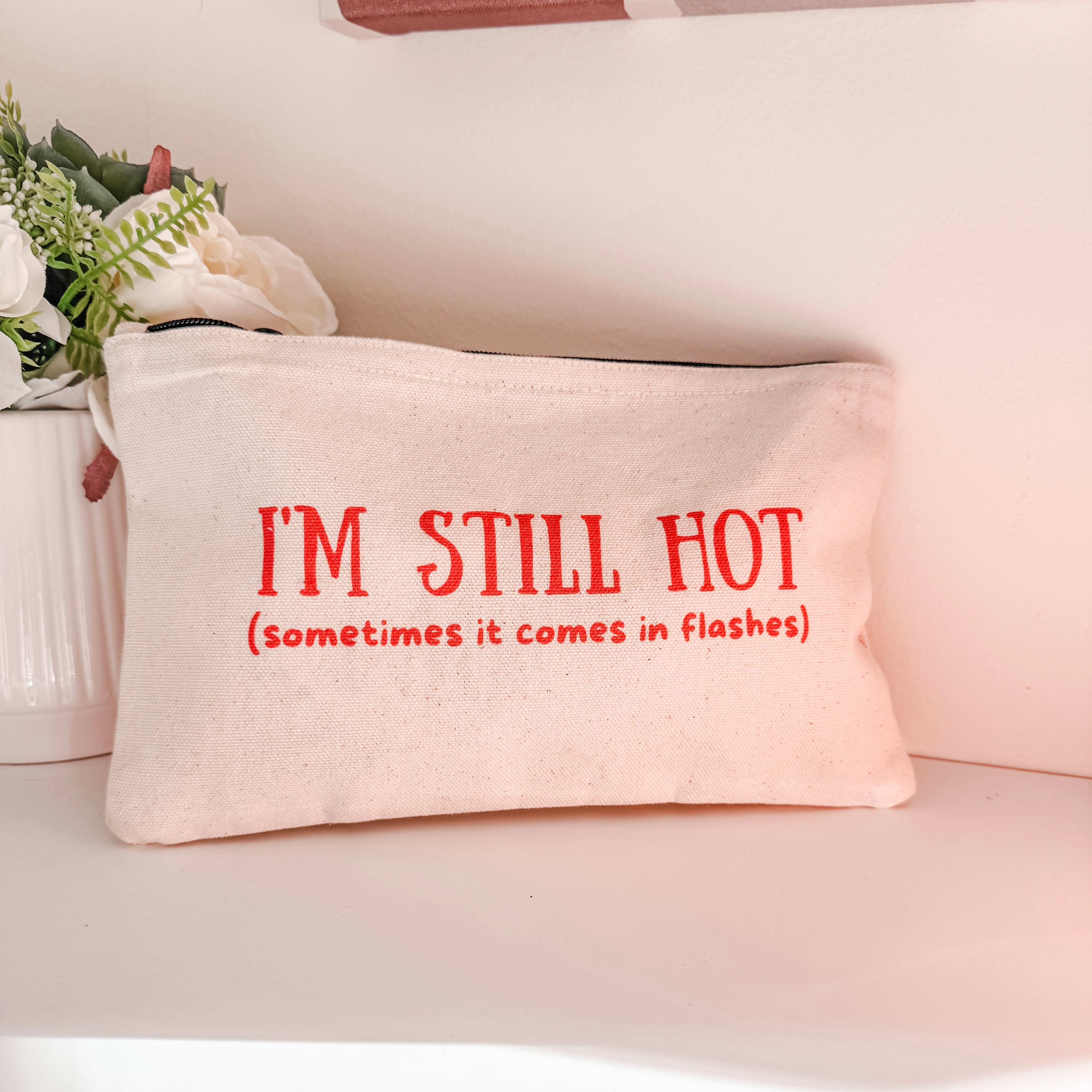 Menopause Gift Set – Hotter Than Ever Pen Set, I'm Still Hot Zipper Pouch, Today's Garbage Notepad