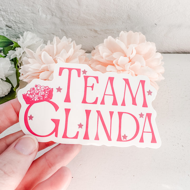 Team Glinda - Wicked Inspired Die Cut Sticker