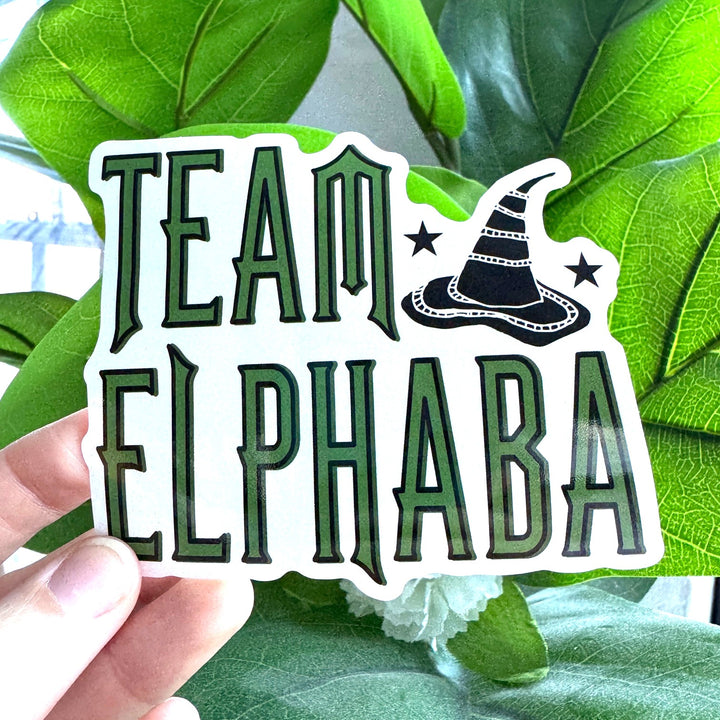 Team Elphaba - Wicked Inspired Die Cut Sticker