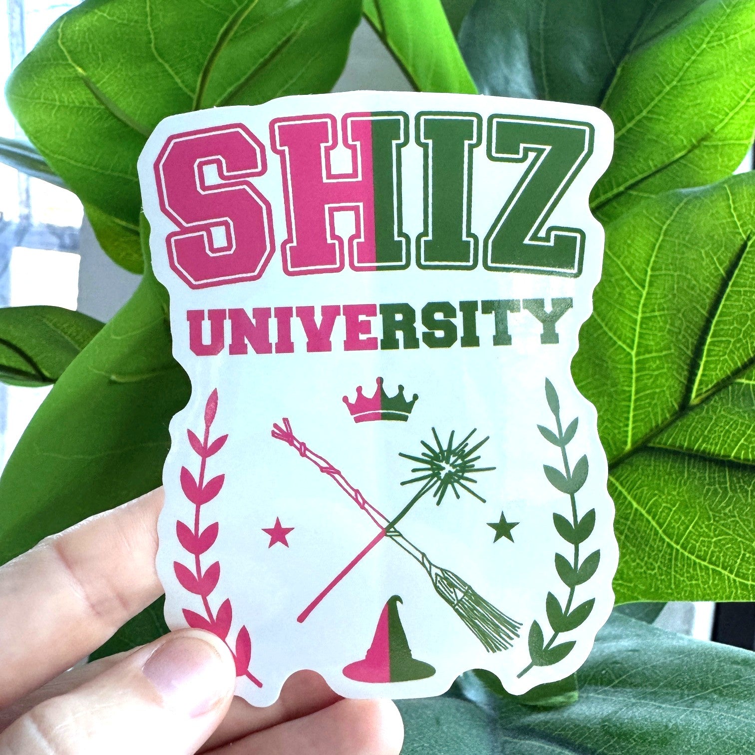 Shiz University - Wicked Inspired Die Cut Sticker