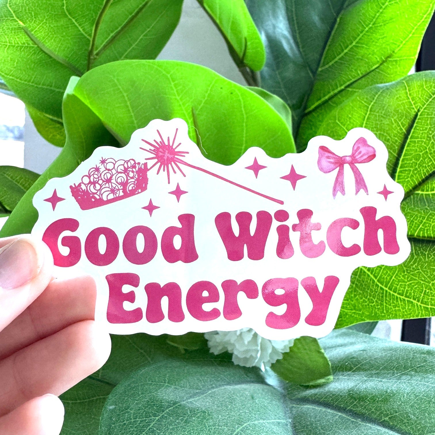 Good Witch Energy - Wicked Inspired Die Cut Sticker
