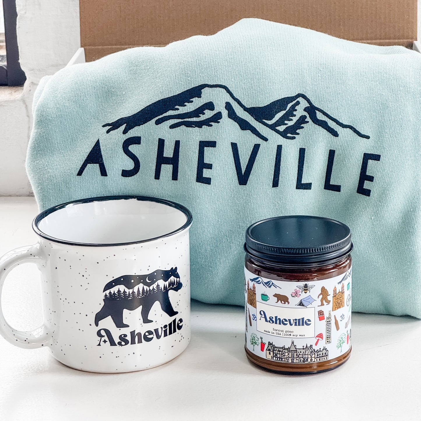 Cozy Asheville Gift Box