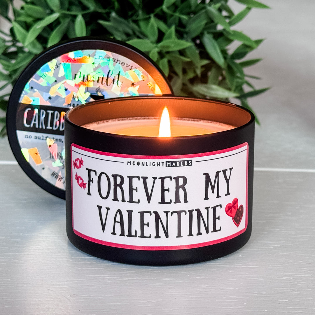 Forever My Valentine - 8oz Candle - 100% Natural Soy Wax