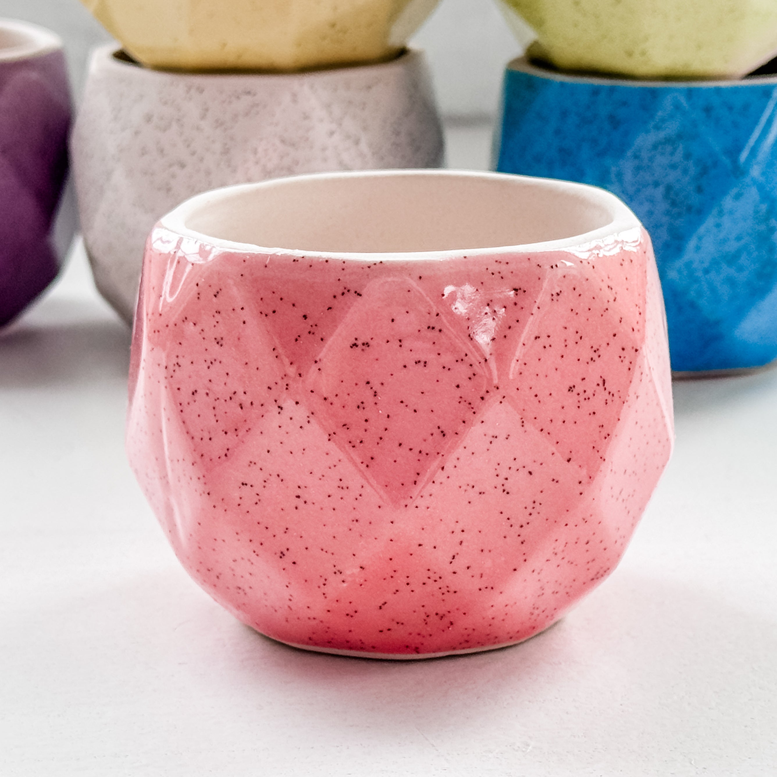 SALE Ceramic Plant & Flower Pots - 6 Colors - MoonlightMakers