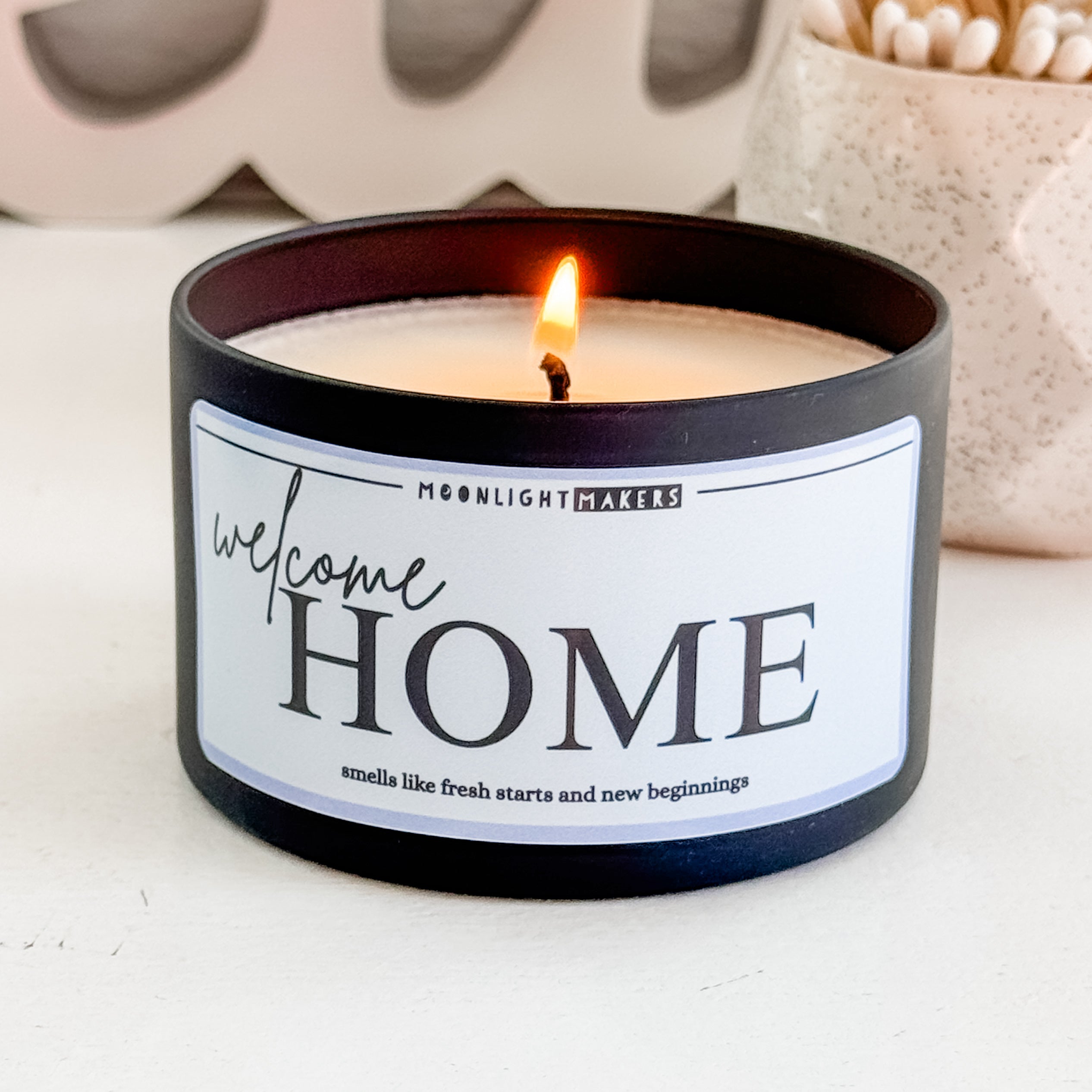 Welcome Home - 8oz Candle - 100% Natural Soy Wax