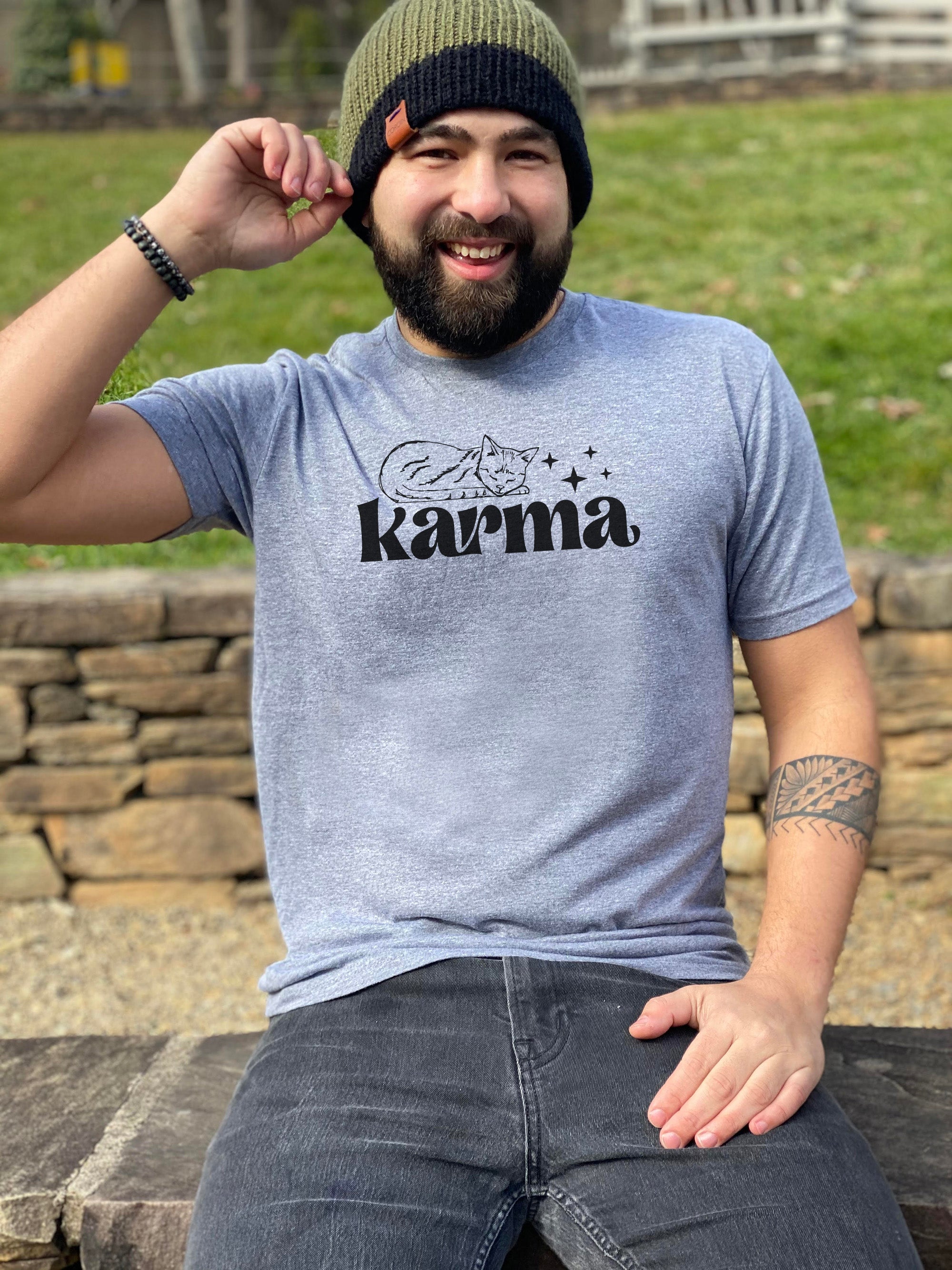 Karma Cat - Men's / Unisex Tee