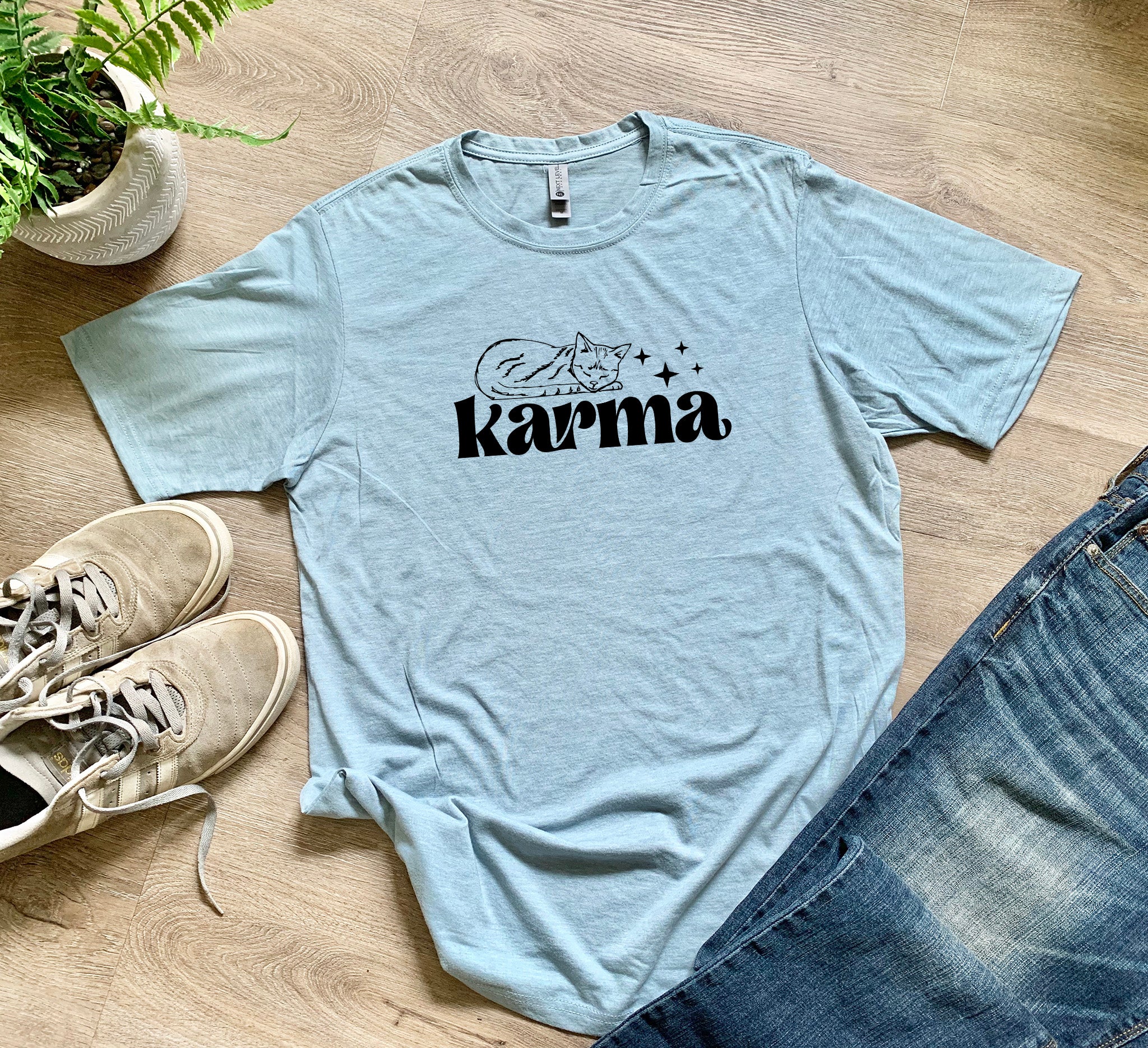 Karma Cat - Men's / Unisex Tee