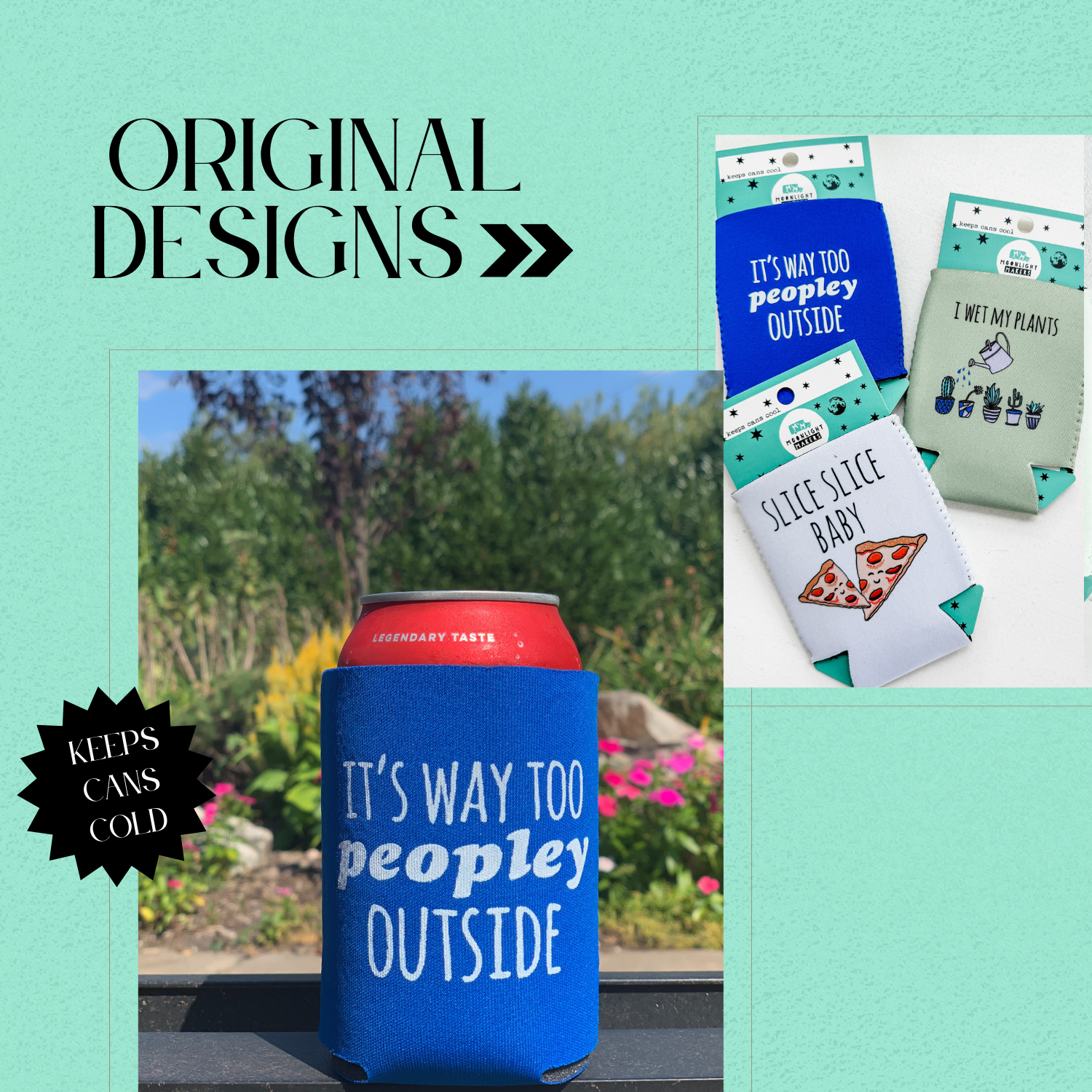 Every Now And Then I Fall Apart (Taco) - Koozie