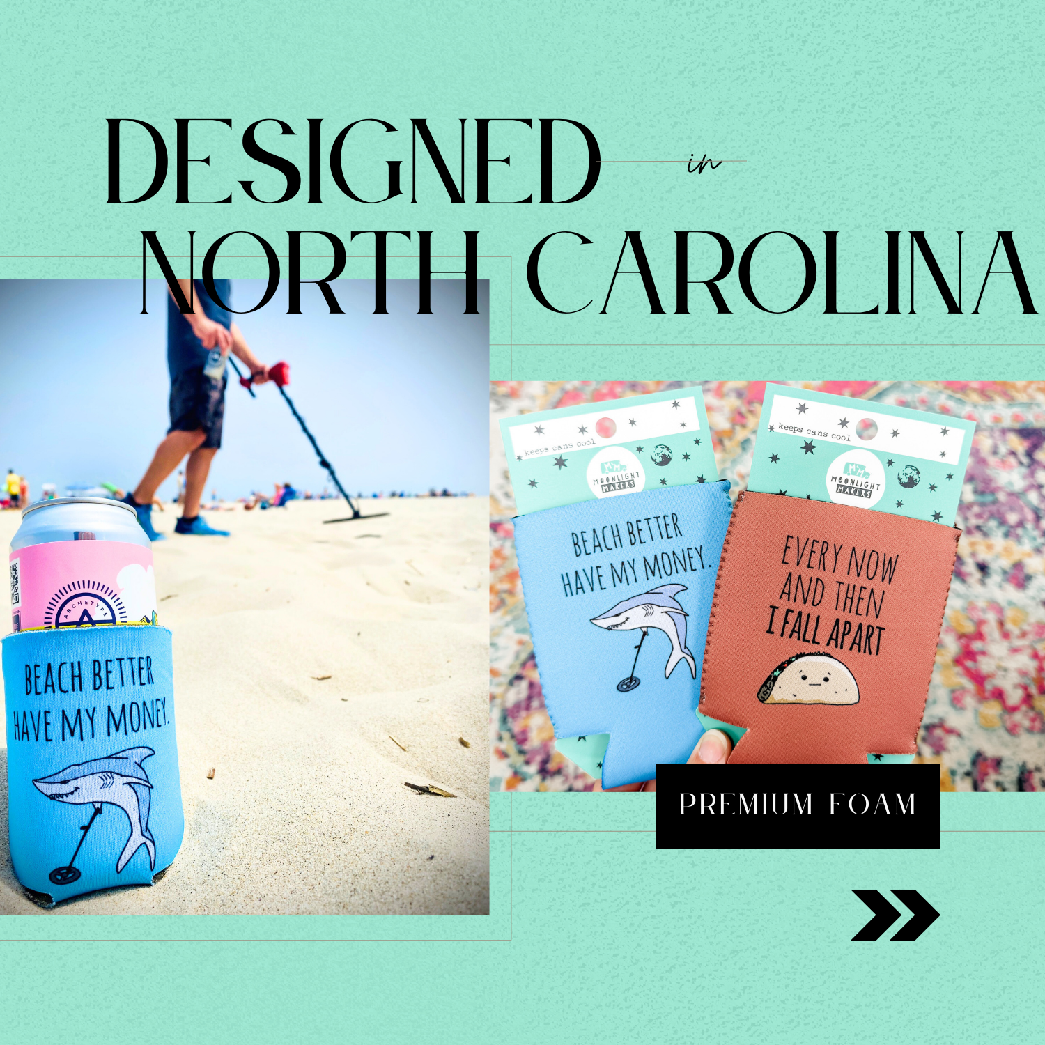 I Wet My Plants - Koozie