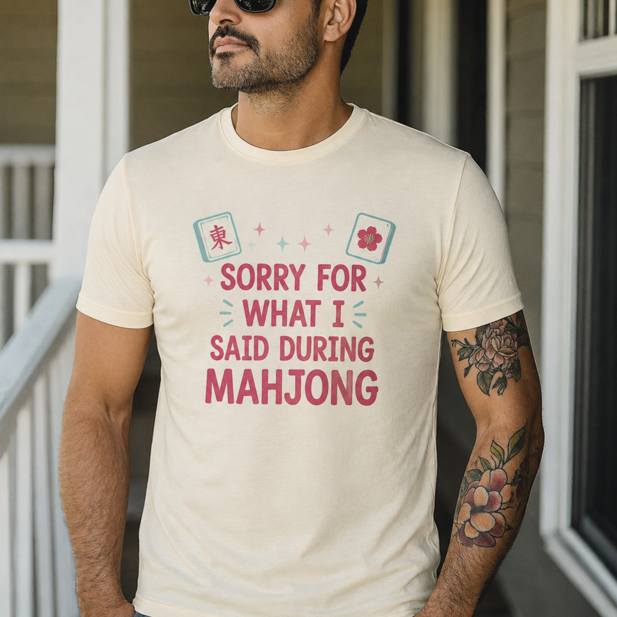 Sorry For What I Said During Mahjong - Men's / Unisex Tee