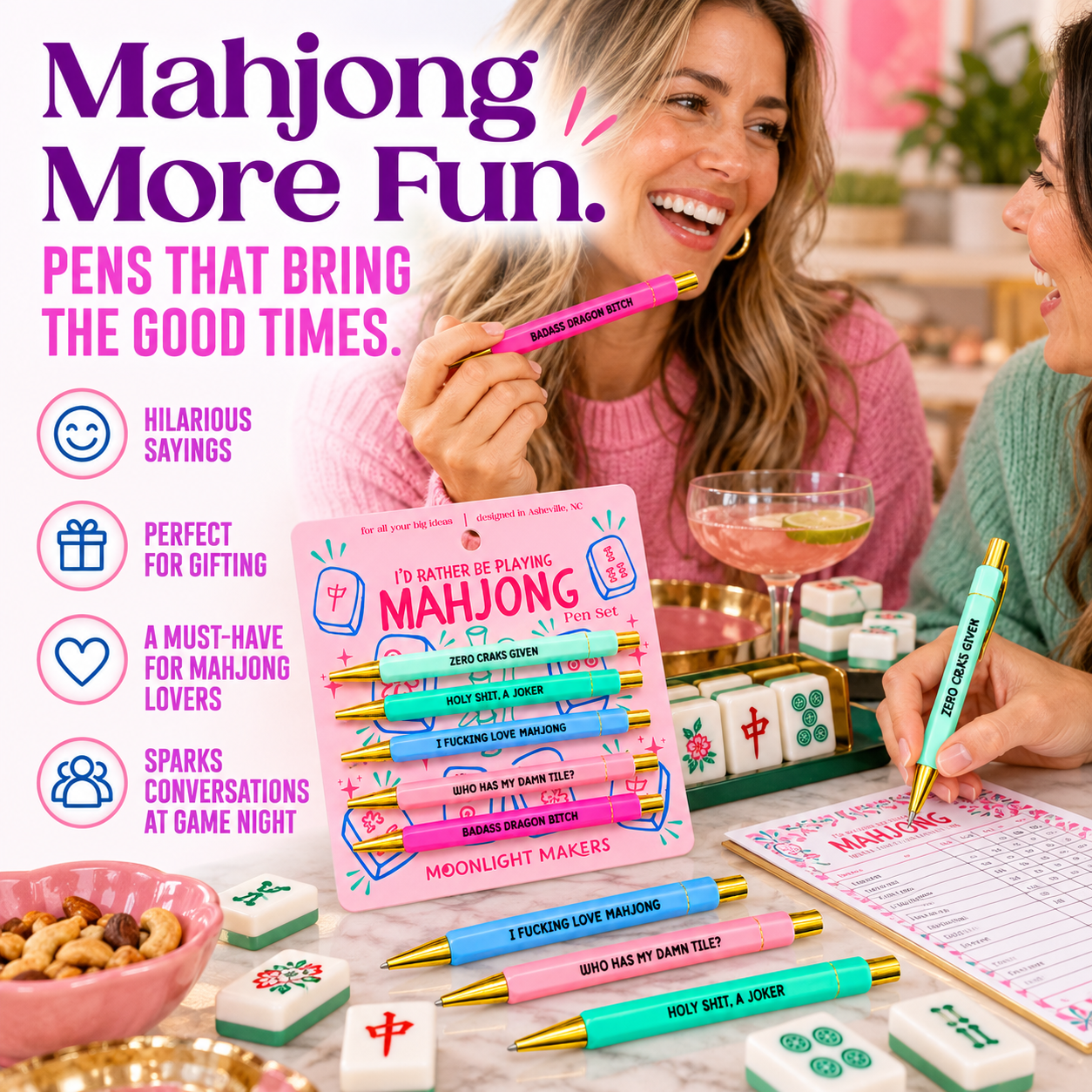 I'd Rather Be Playing Mahjong - Pen Set