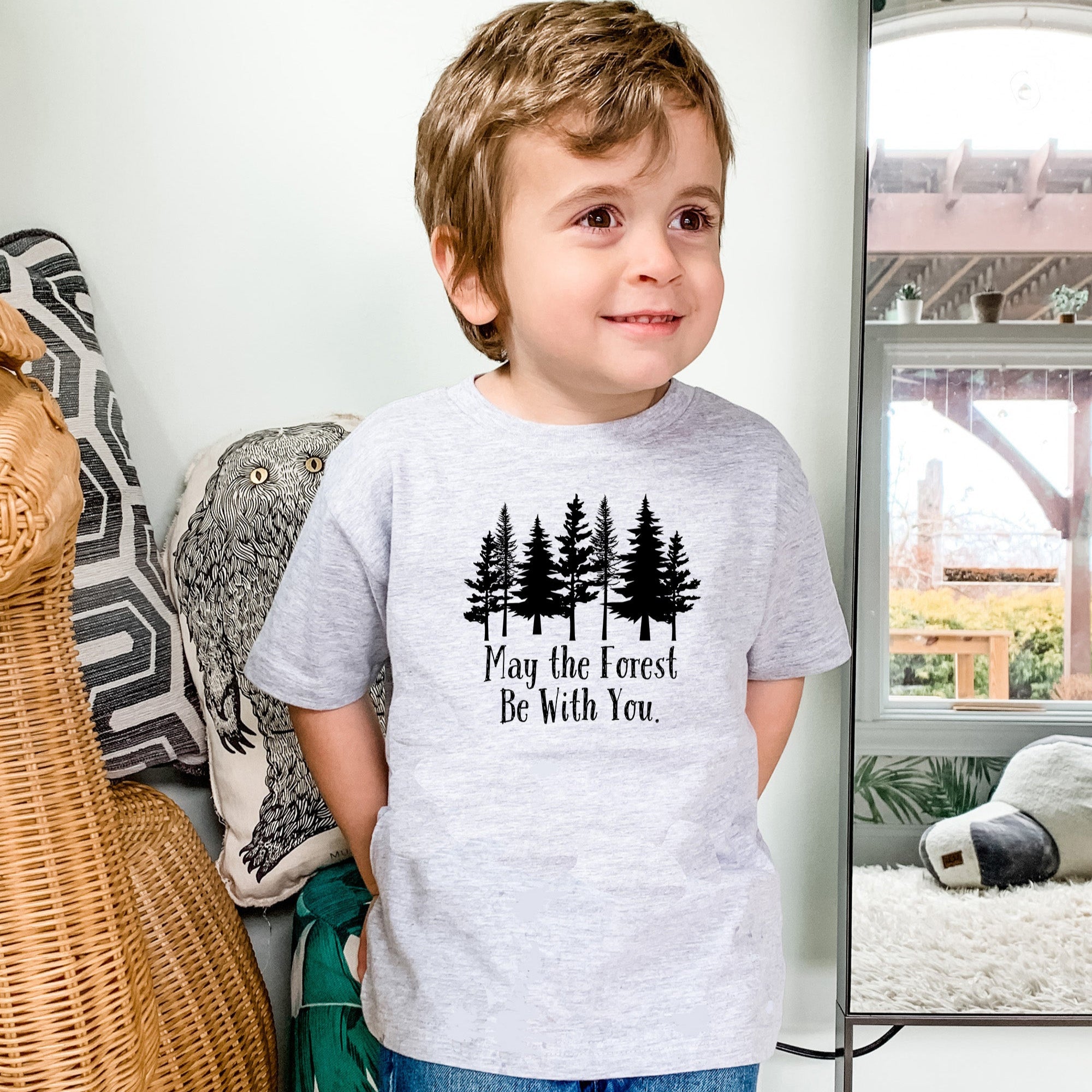 May The Forest Be With You - Toddler Tee
