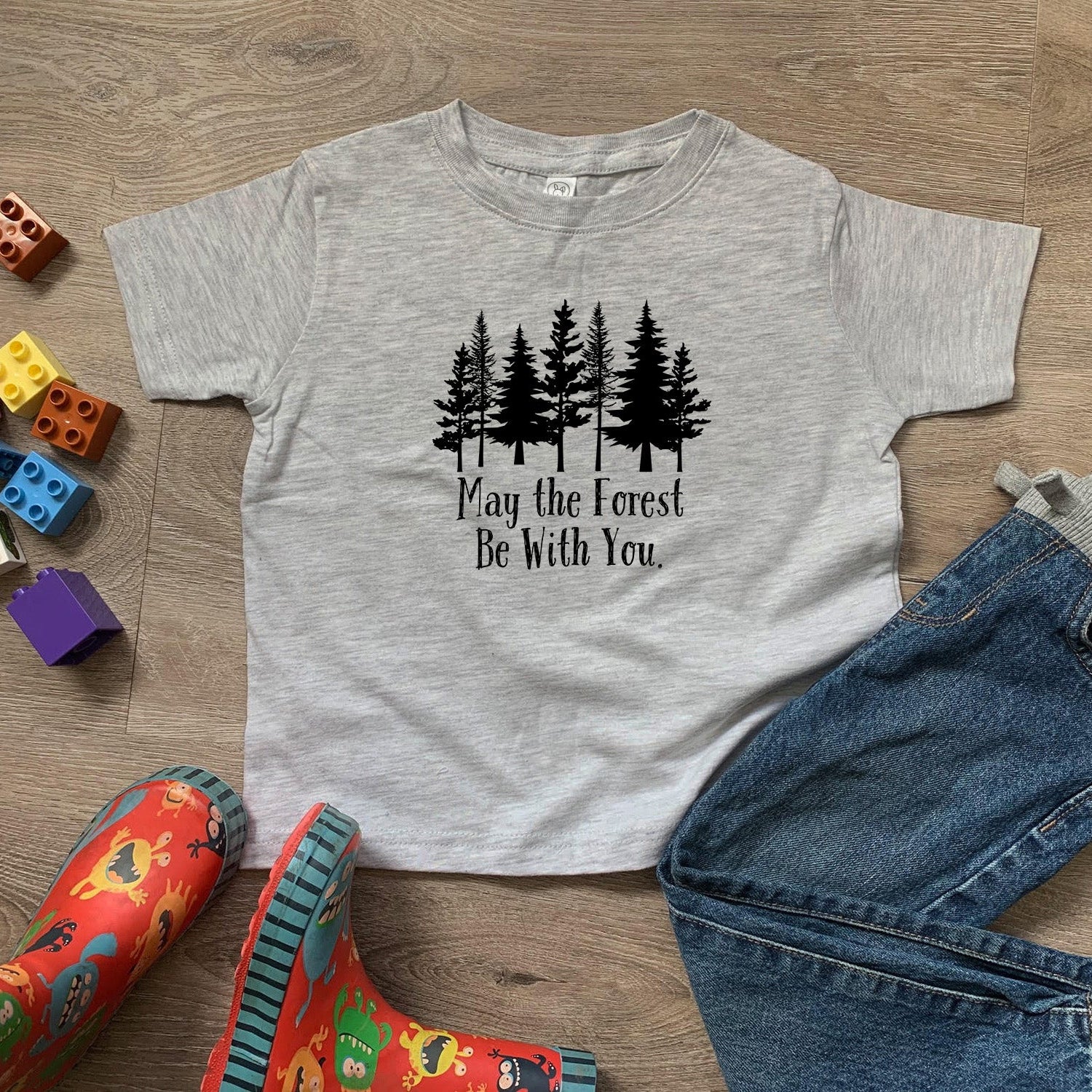 May The Forest Be With You - Toddler Tee