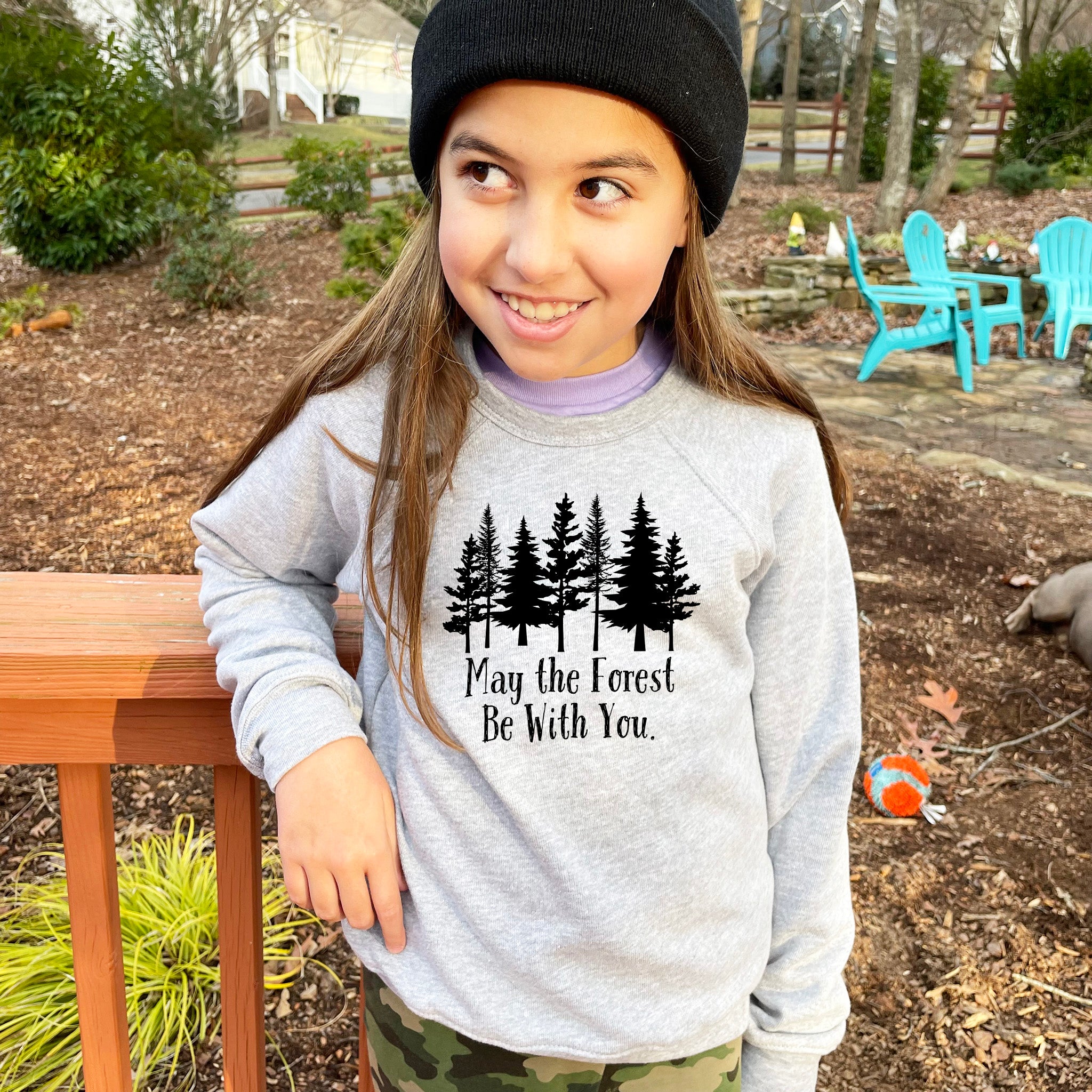 May The Forest Be With You - Kid's Sweatshirt